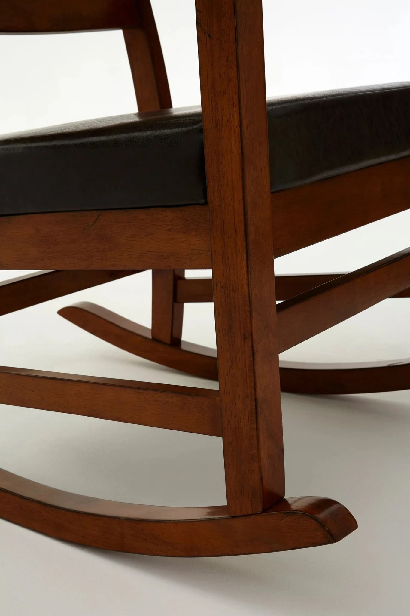 Relax Brown Leather Effect Rocking Chair - Seating, photo 5 of 8