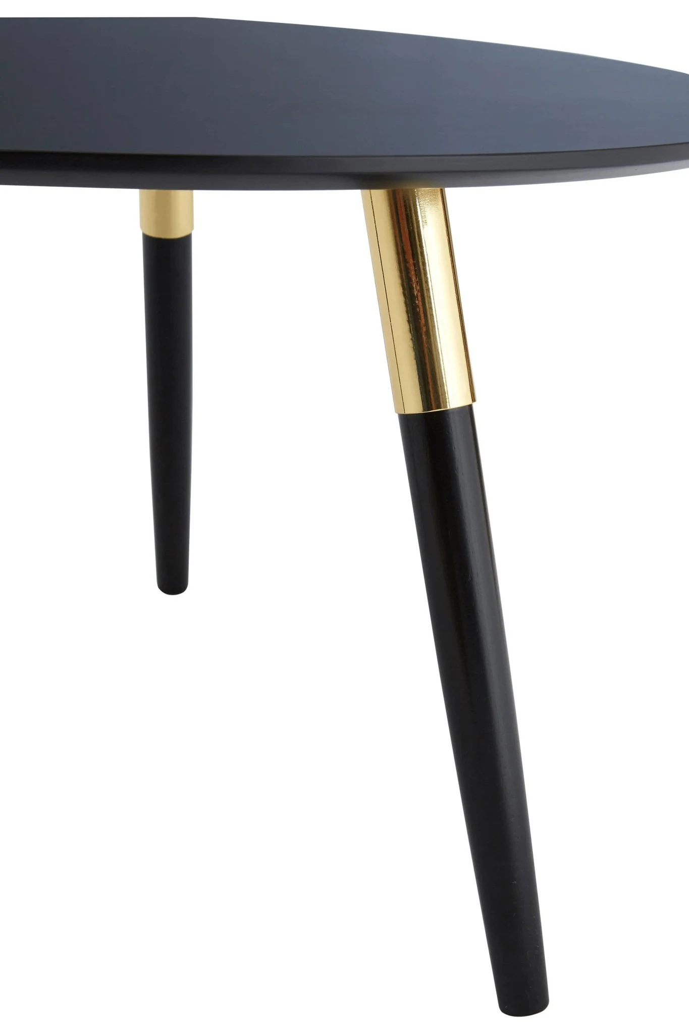 Nostra Black Finish Round Coffee Table - Tables, photo 2 of 2