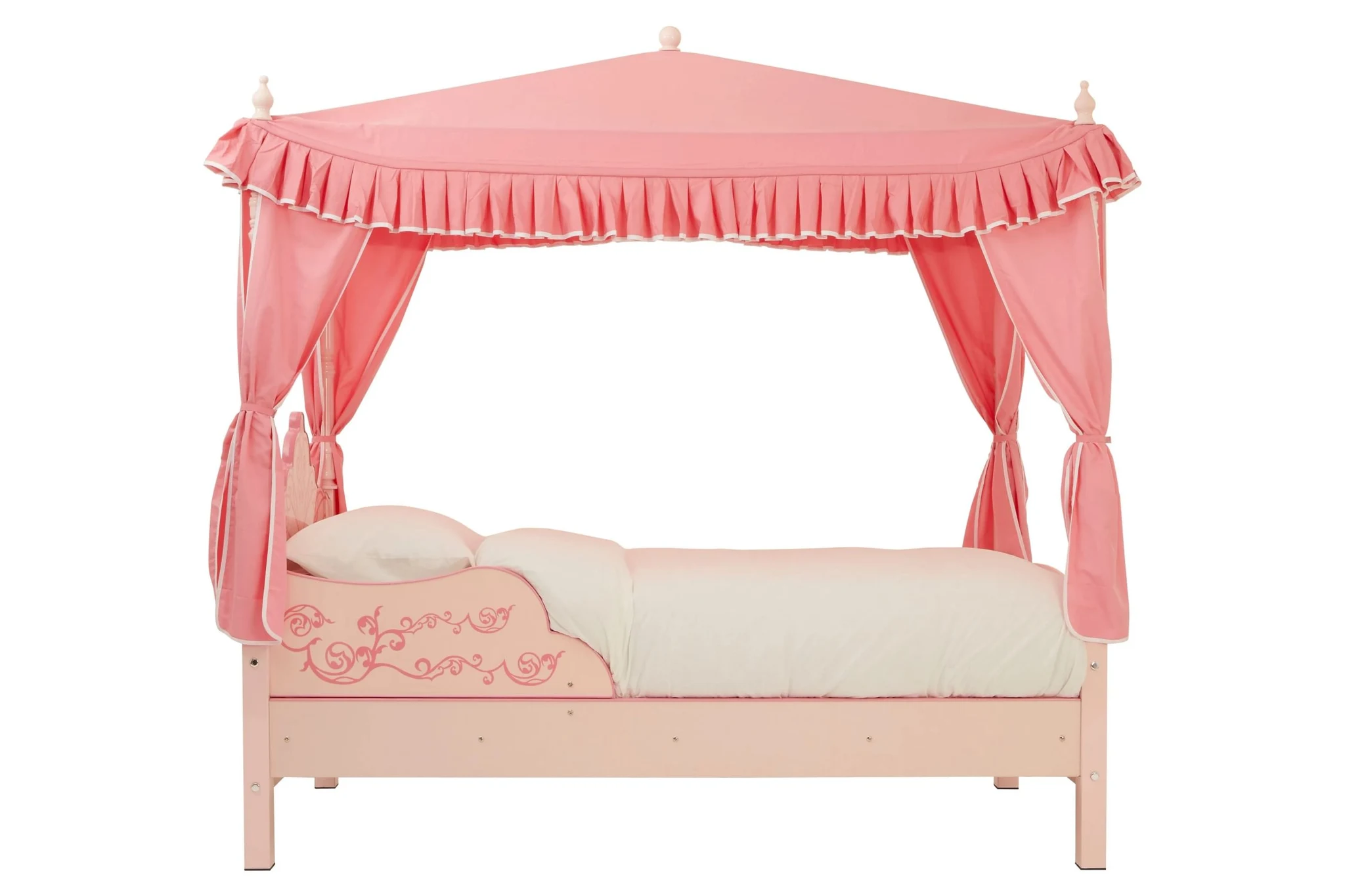 Nico Kids Pink Princess Palace Canopy Bed - Decorative, photo 4 of 7
