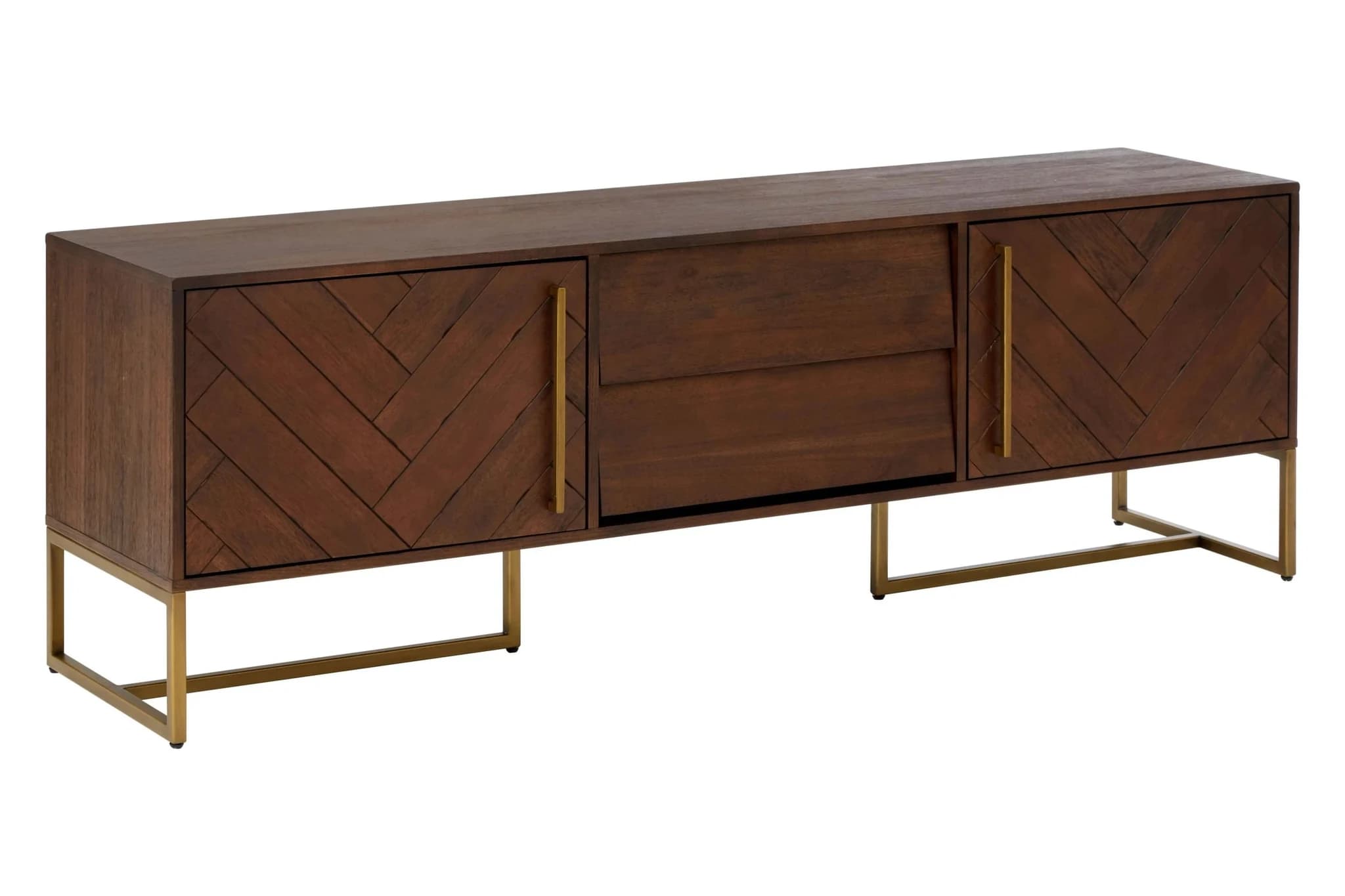 Brando Acacia Wood Effect Media Unit - Bookcases & shelving, photo 2 of 3