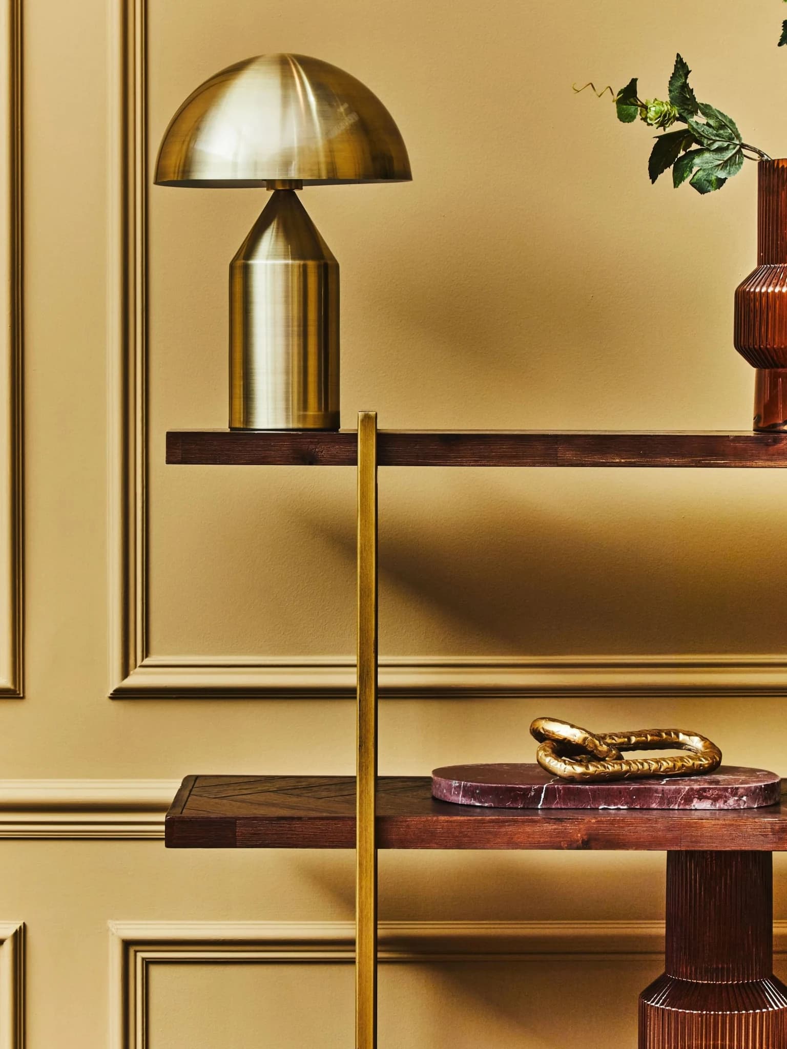 Brando Acacia Wood Effect Four Tier Shelving Unit - Bookcases & shelving, photo 4 of 8