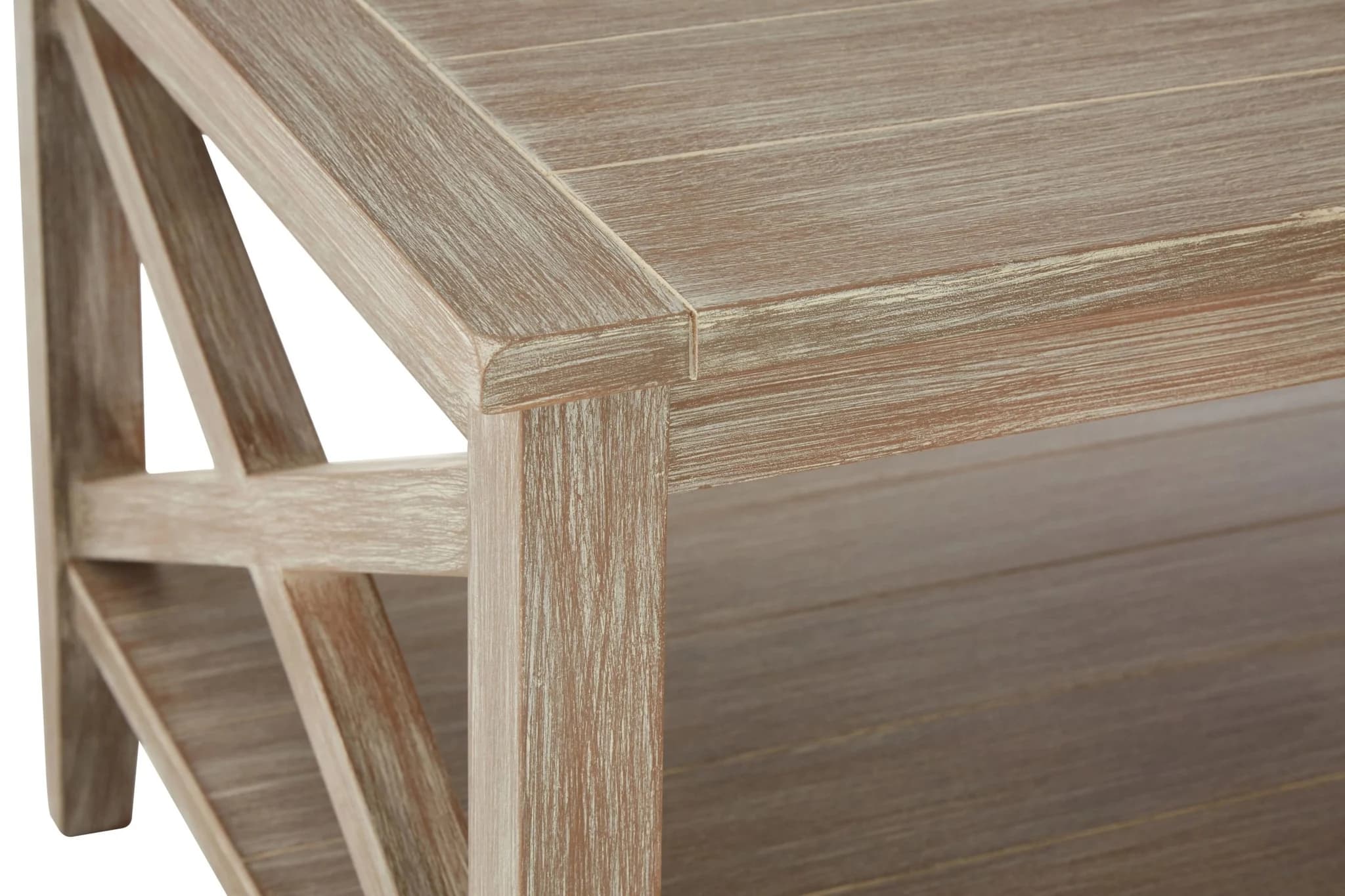 Heritage Natural Wash Rectangular Wooden Coffee Table - Tables, photo 6 of 6
