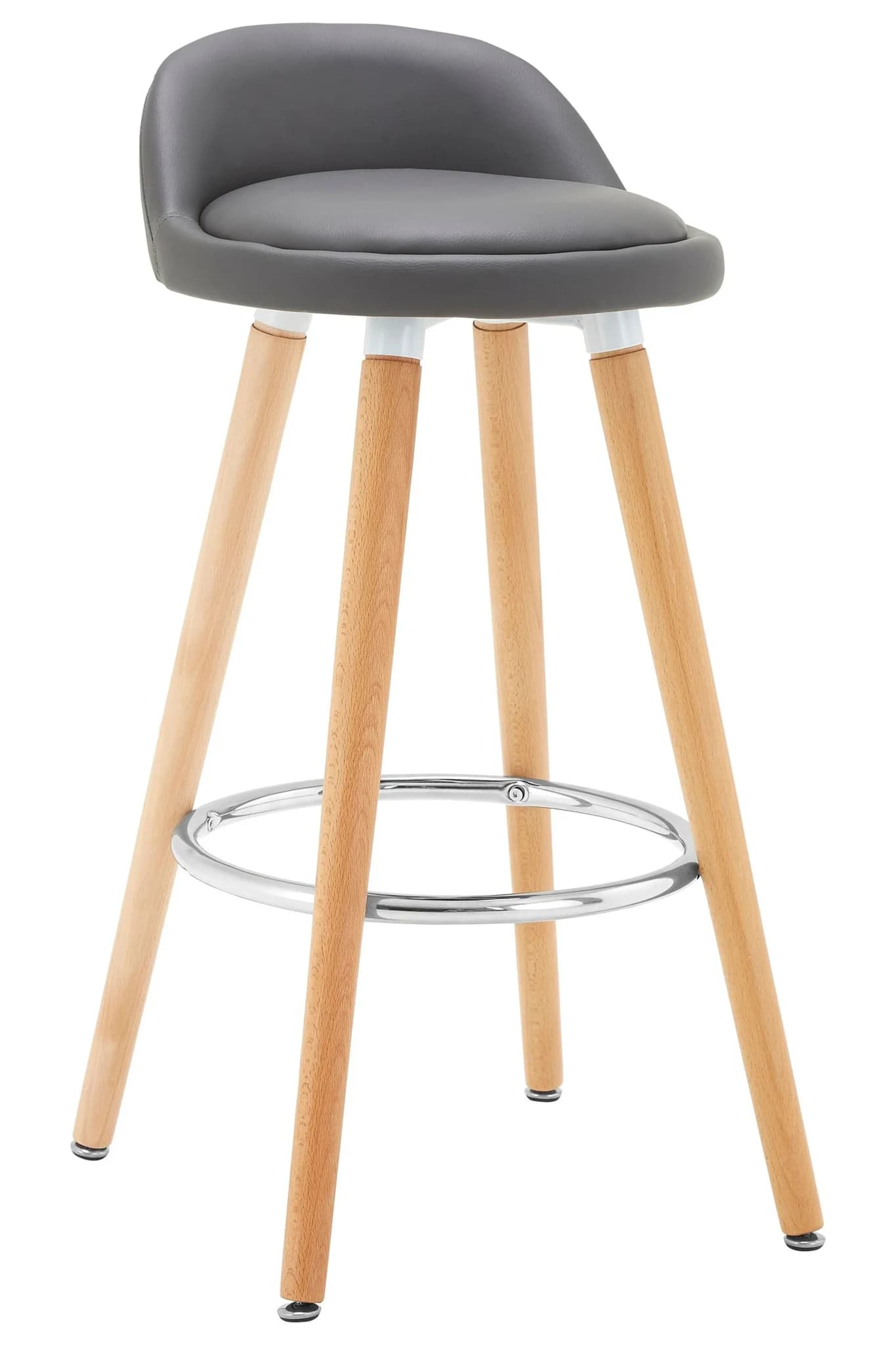 Normann Grey Bar Stool - Seating, photo 4 of 5