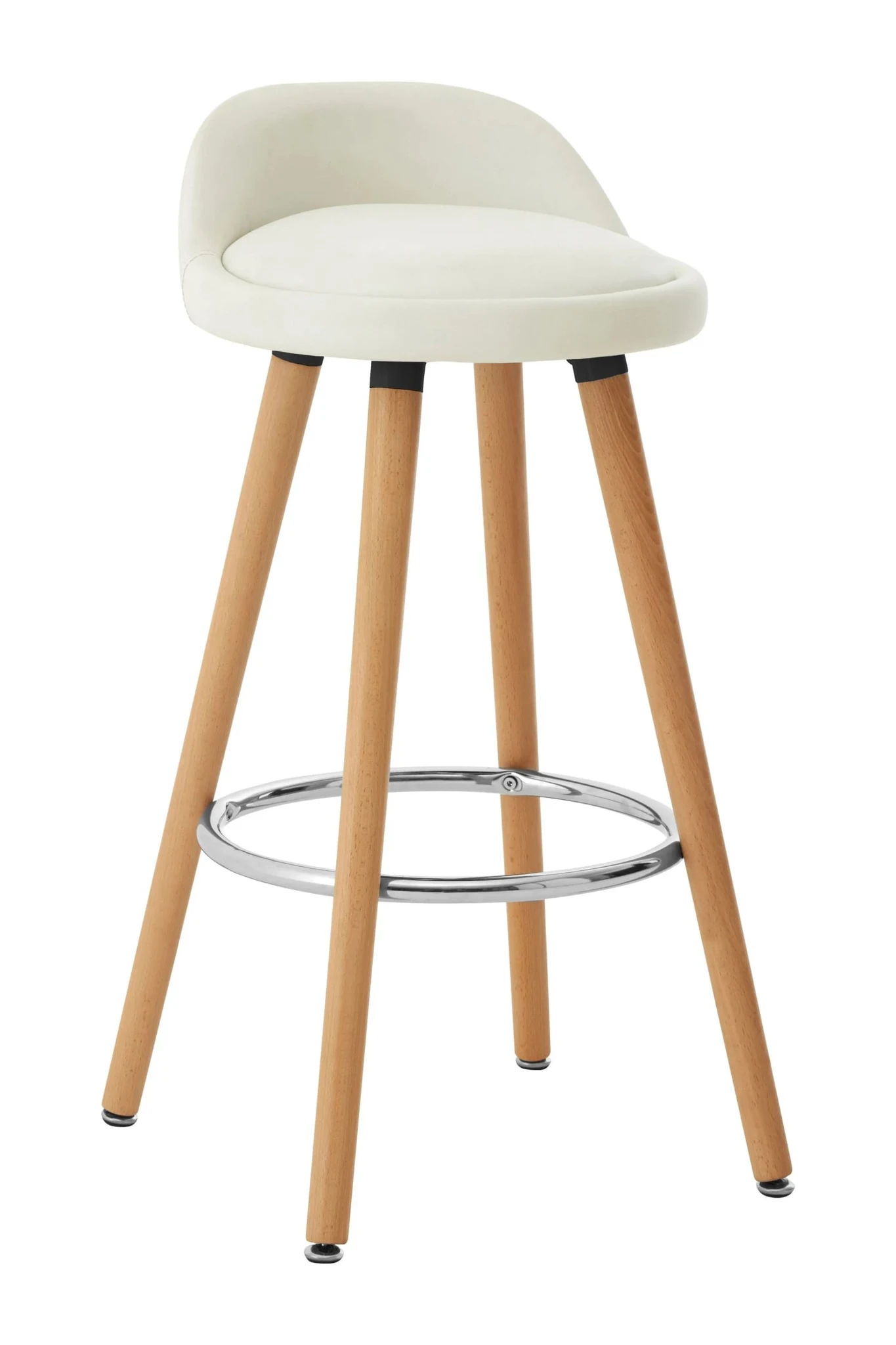 Normann White Bar Stool - Seating, photo 5 of 8