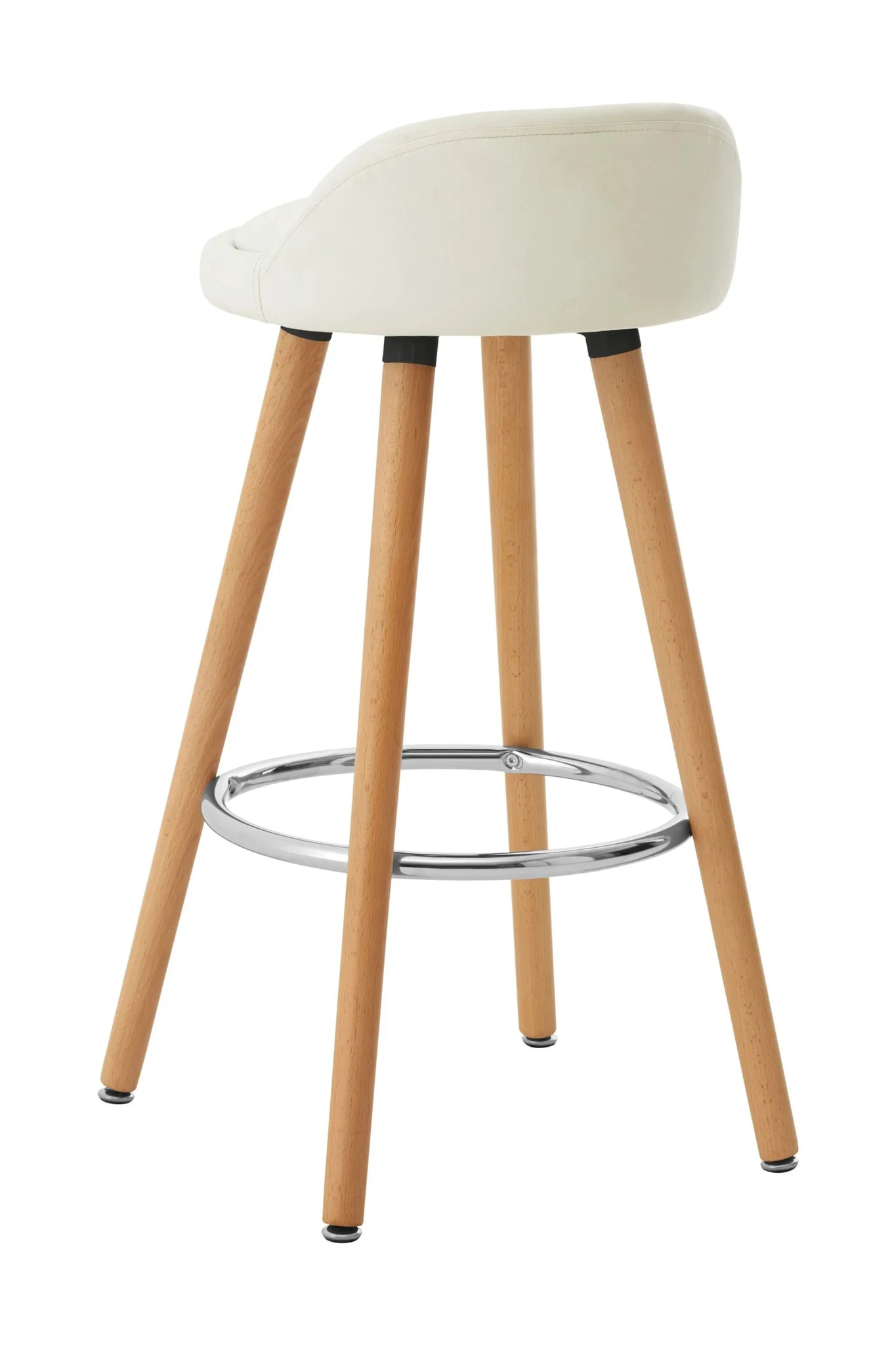 Normann White Bar Stool - Seating, photo 4 of 8