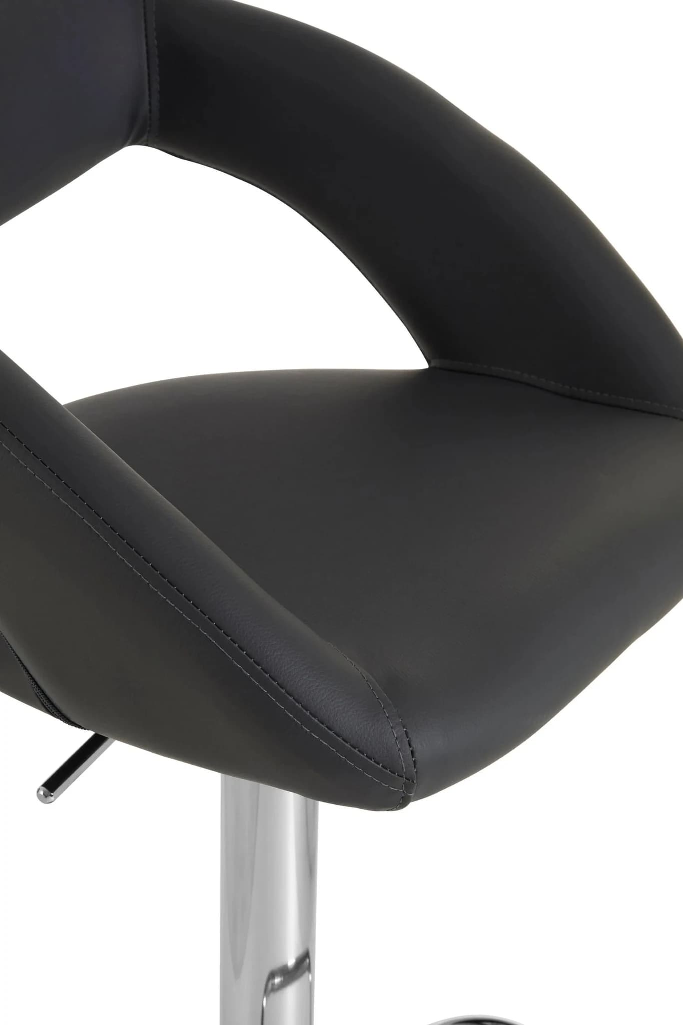Taylor Grey Faux Leather Bar Chair - Seating, photo 5 of 6