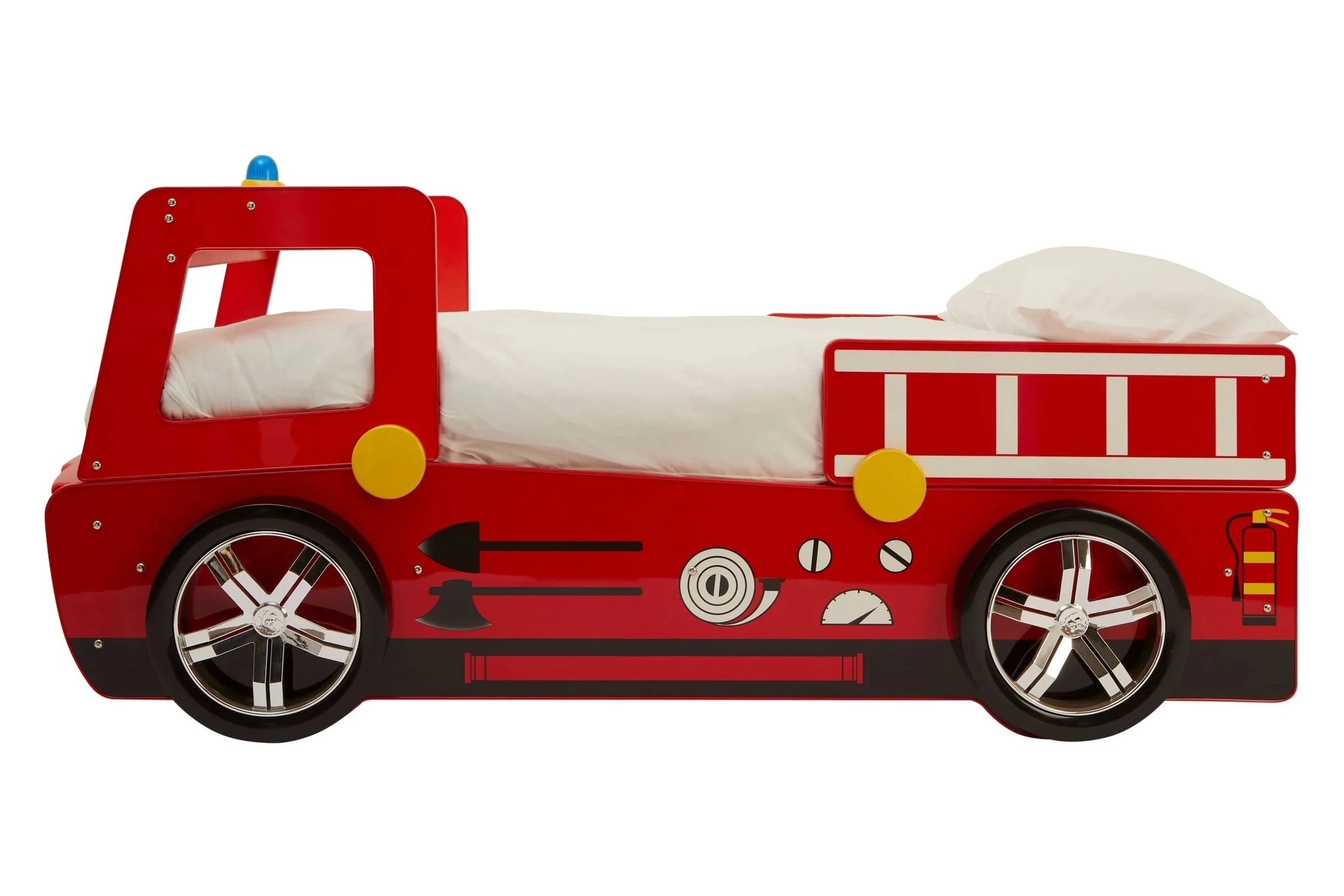 Nico Kids Red Fire Engine Bed - Decorative, photo 6 of 8