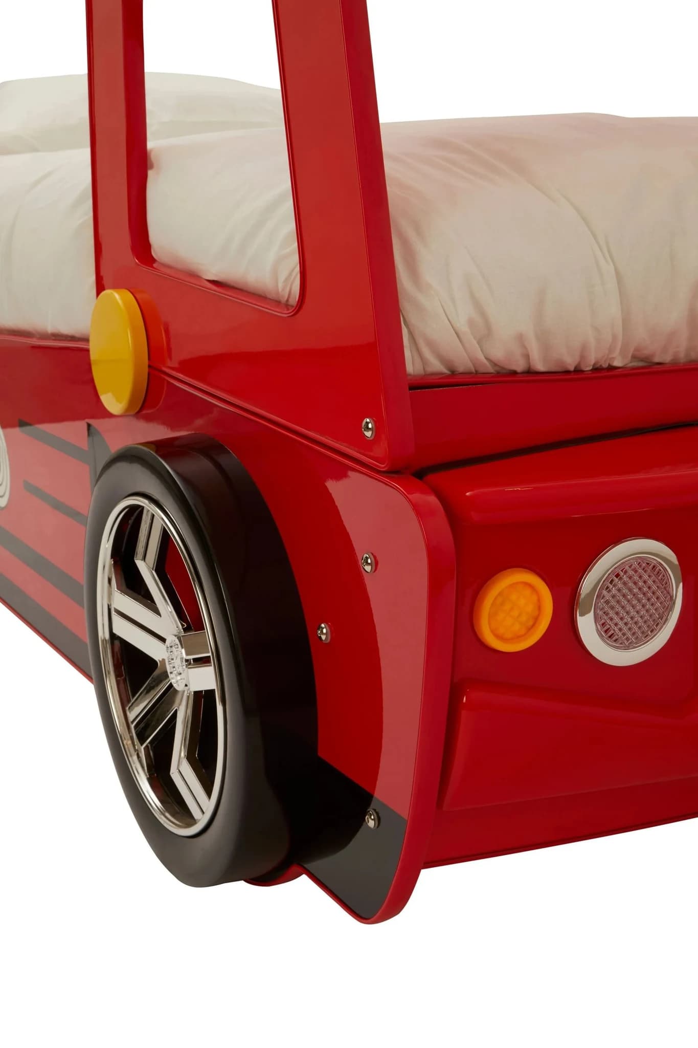 Nico Kids Red Fire Engine Bed - Decorative, photo 7 of 8