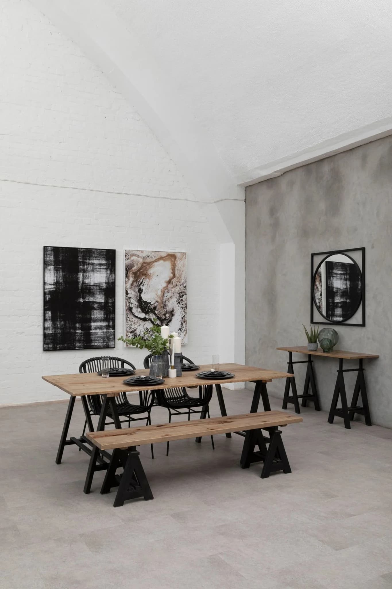 Lagom Black Natural Rattan Chair With Raised Sides - Seating, photo 4 of 4