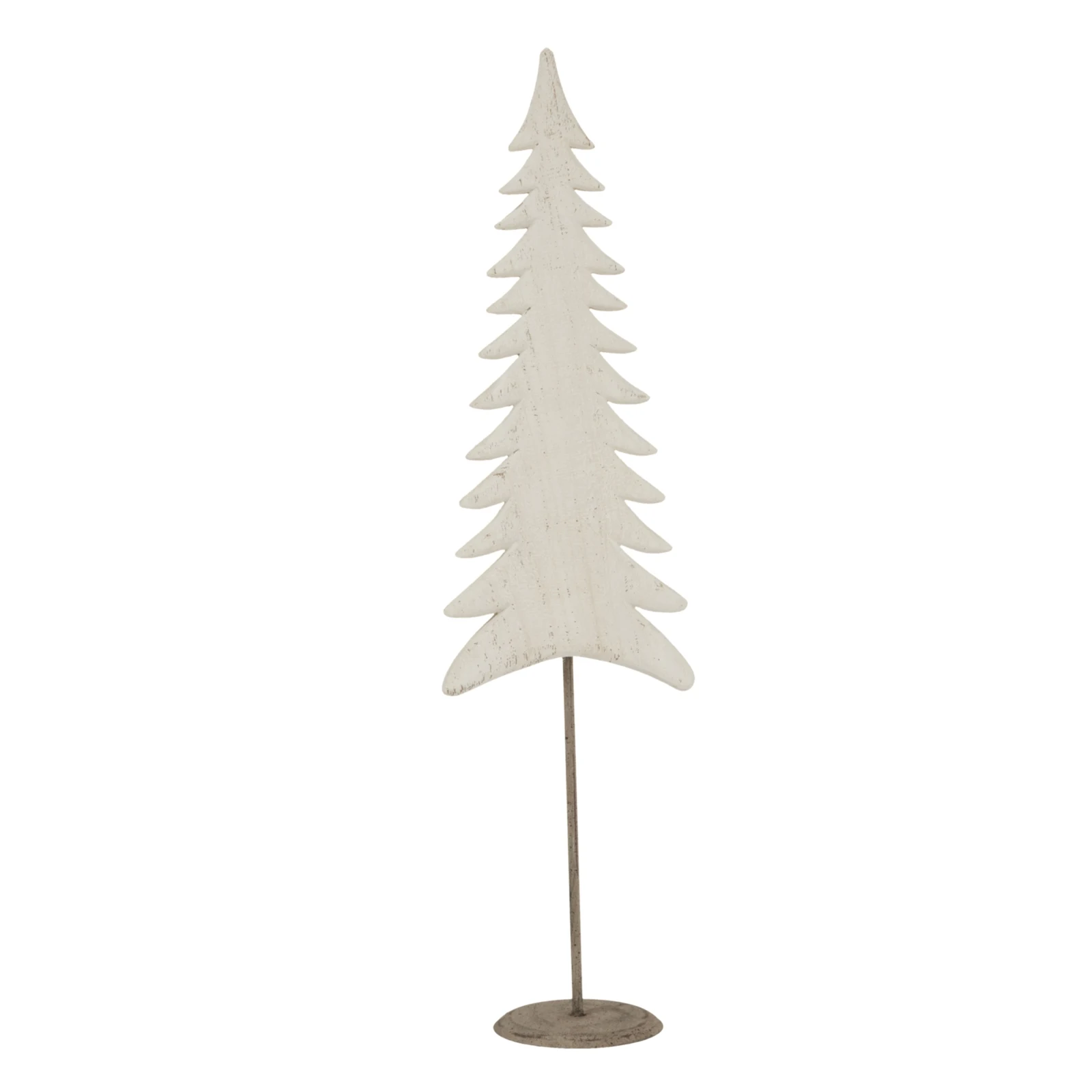 Large Whitewashed Tall Tree On Stand - Vases, photo 2 of 6