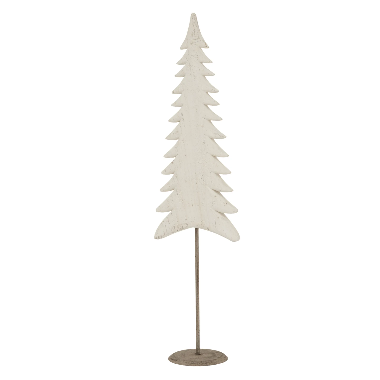 Large Whitewashed Tall Tree On Stand - Vases, photo 3 of 6