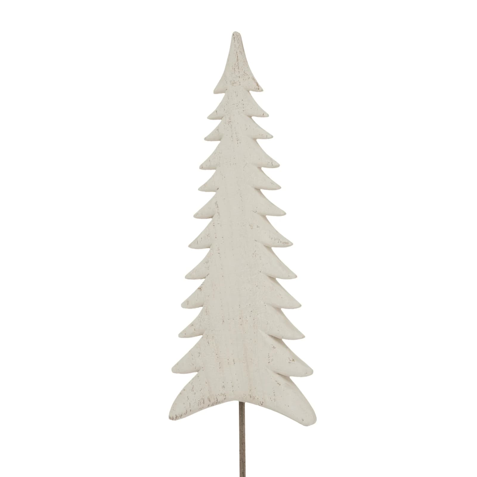 Large Whitewashed Tall Tree On Stand - Vases, photo 4 of 6