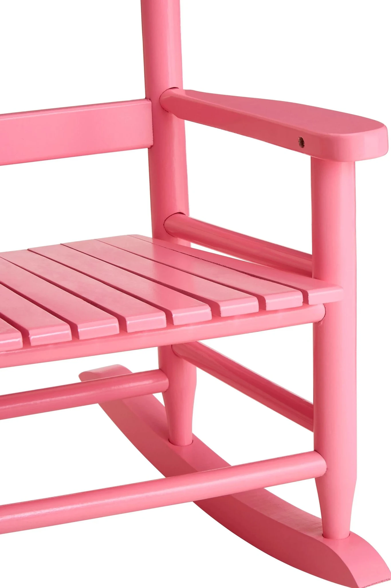 Kids Pink Rocking Chair - Seating, photo 3 of 4