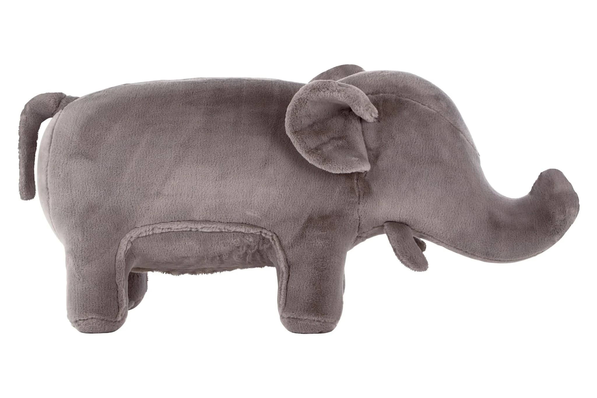 Jungle Safari Kids Grey Elephant Animal Stool - Seating, photo 5 of 6