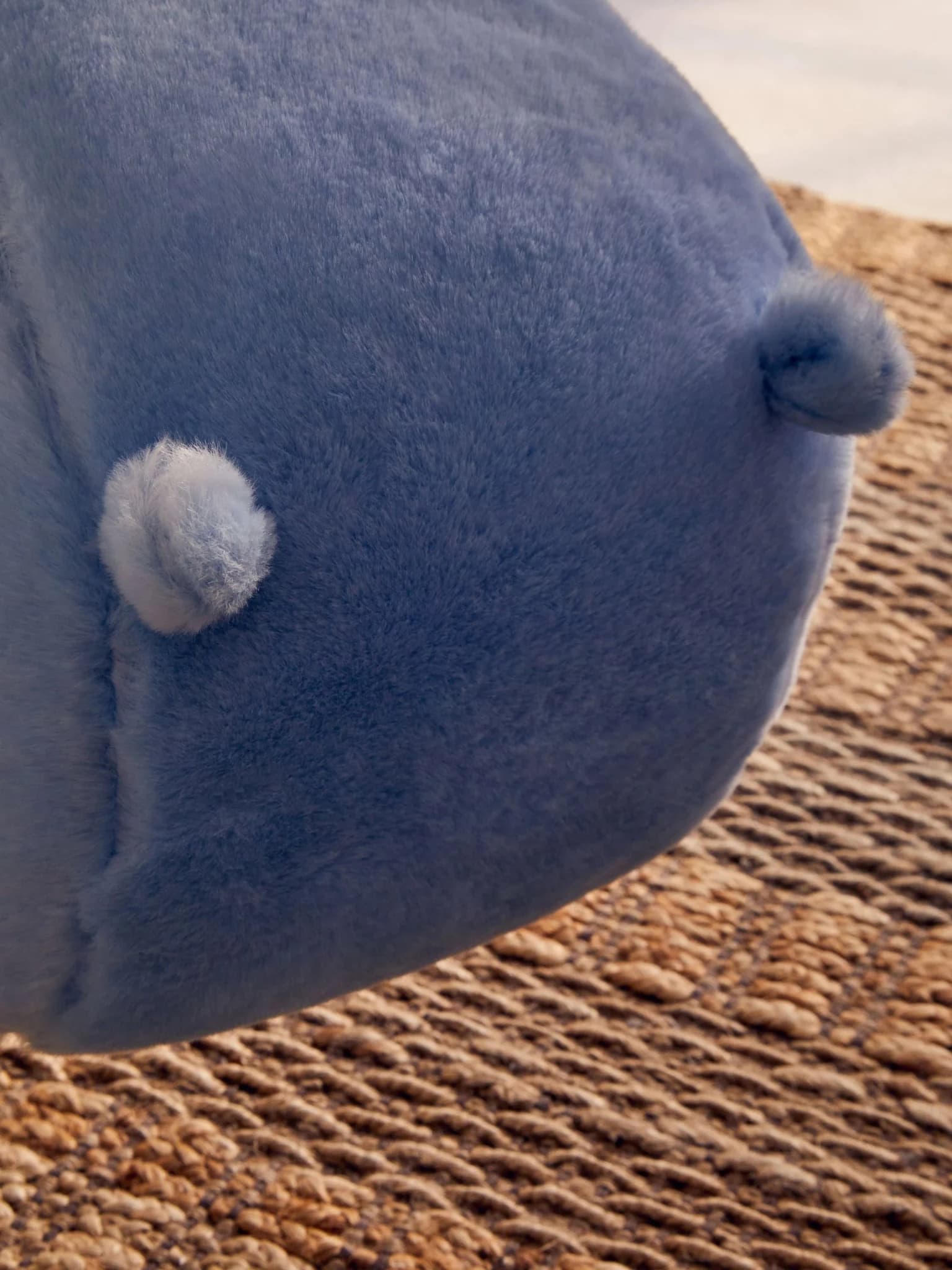 Jungle Safari Kids Blue Hippo Animal Stool - Seating, photo 3 of 8