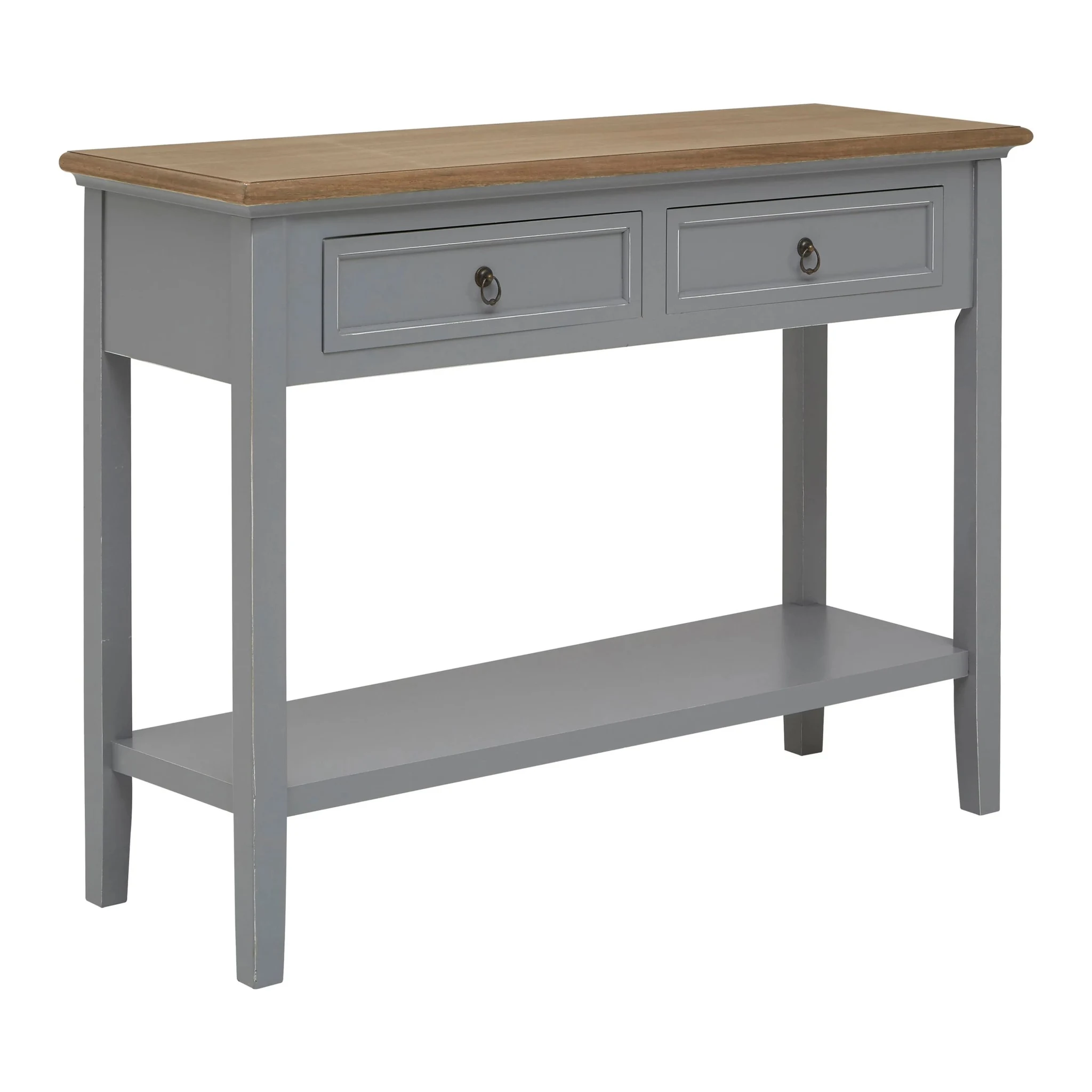 Henley Antique Grey Console Table - Tables, photo 7 of 8