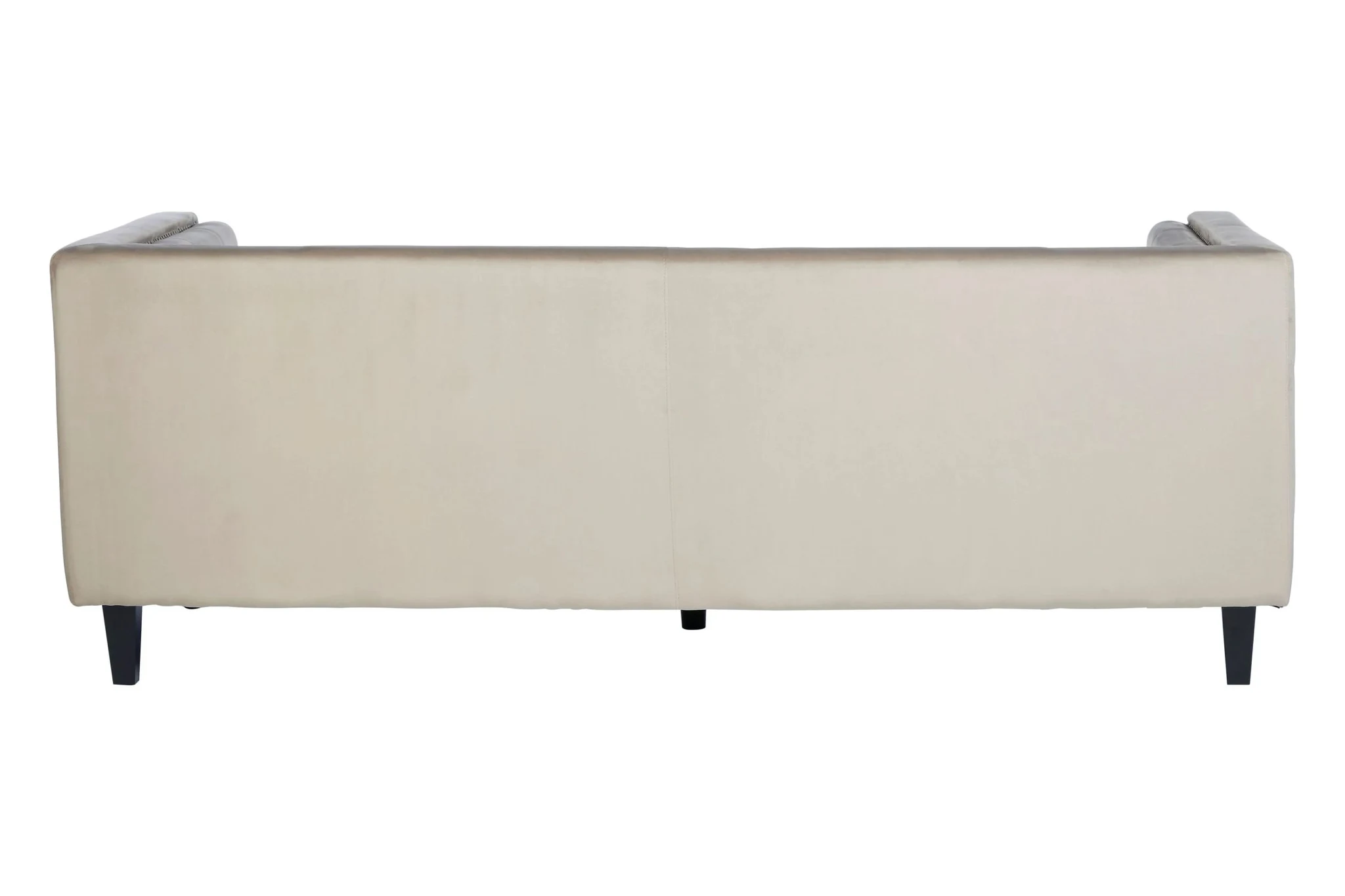 Felisa 3 Seat Mink Velvet Sofa - Seating, photo 2 of 8