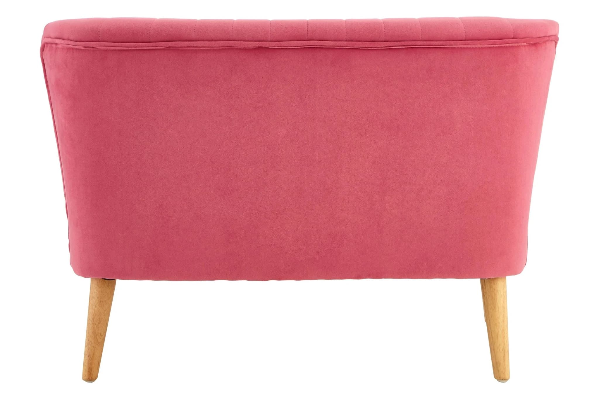 Mia 2 Seat Pink Velvet Kids Sofa - Decorative, photo 4 of 8