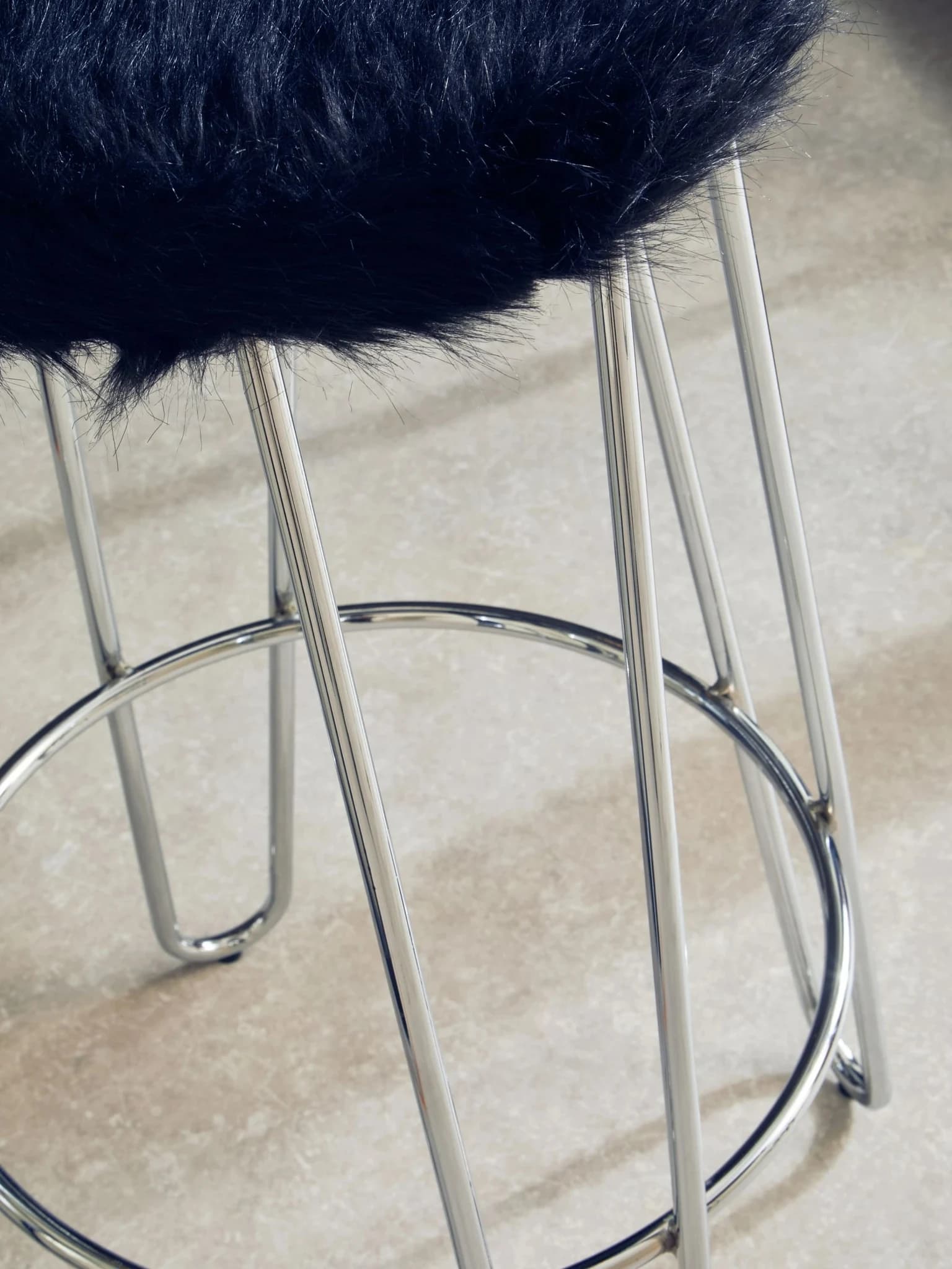 District Black Bar Stool - Seating, photo 2 of 7