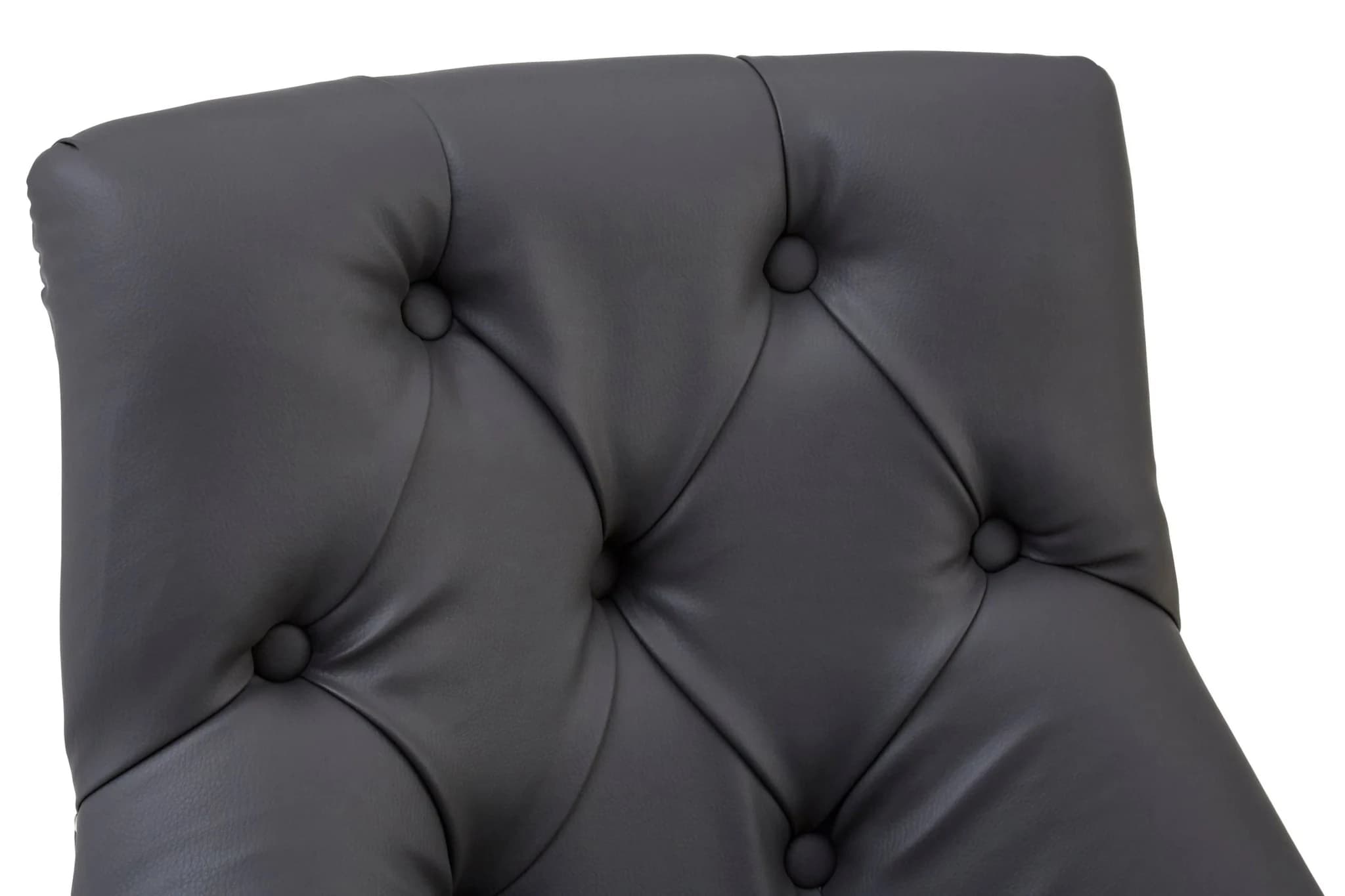 Regents Park Grey Faux Leather Bar Chair - Seating, photo 7 of 7