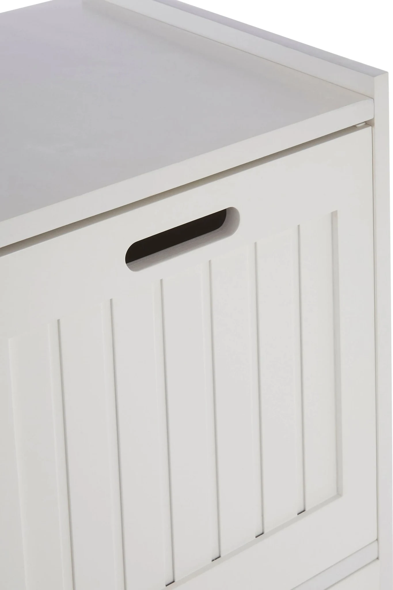 Salon White Wooden 3 Drawer Bathroom Storage Cabinet - Bookcases & shelving, photo 7 of 7