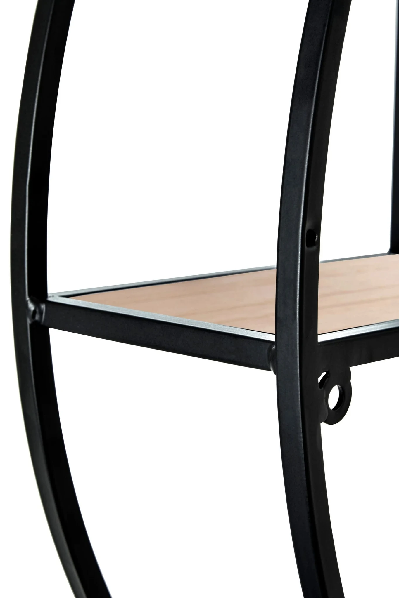 Brixton 3 Tier Round Metal Wall Shelf - Bookcases & shelving, photo 3 of 5