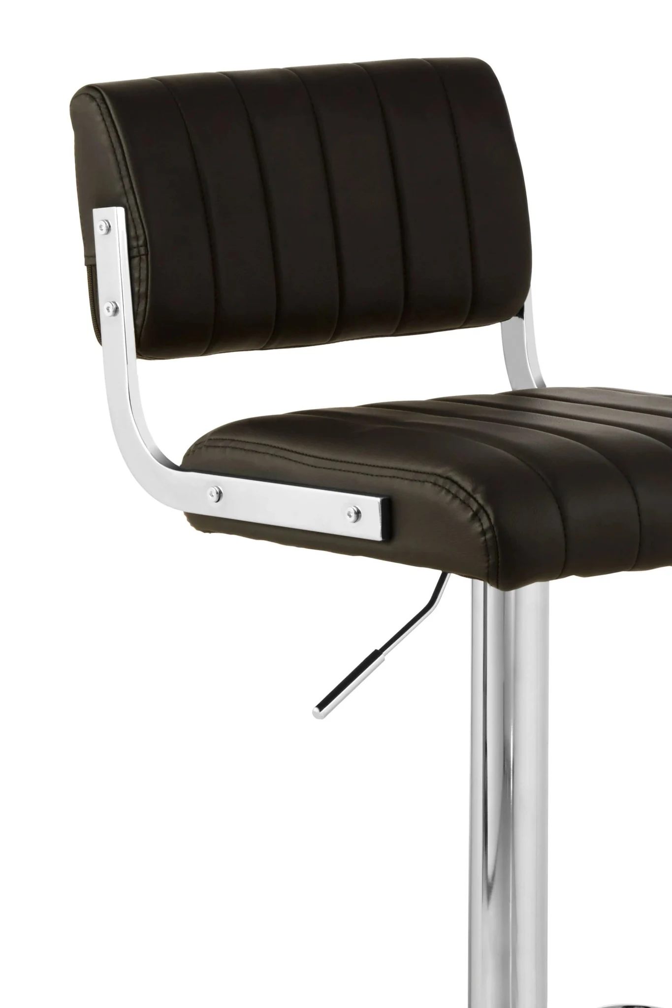 Stockholm Black Channel Design Seat Bar Stool - Seating, photo 6 of 6