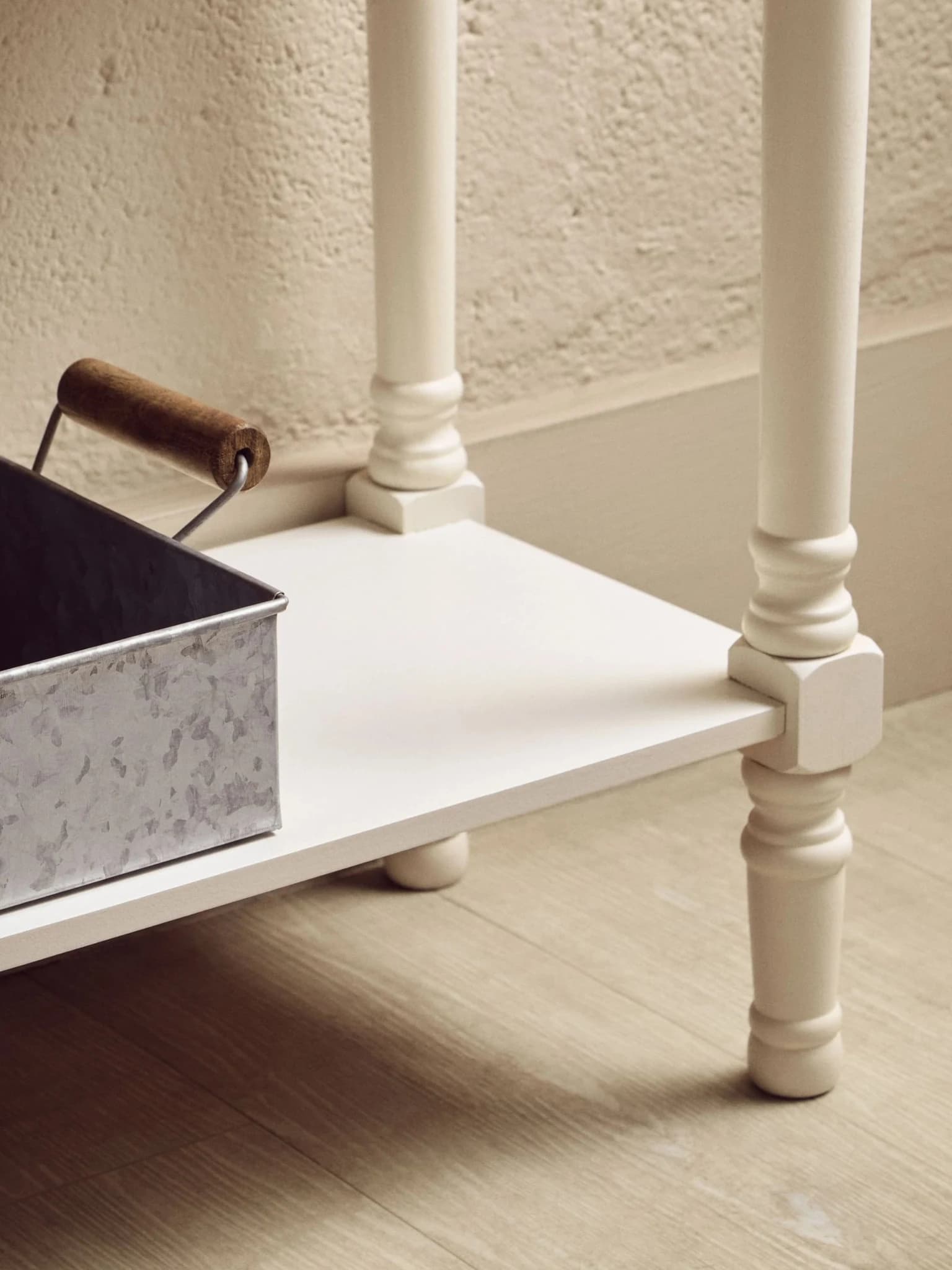Heritage 2 Drawers White Wooden Console Table - Tables, photo 3 of 8