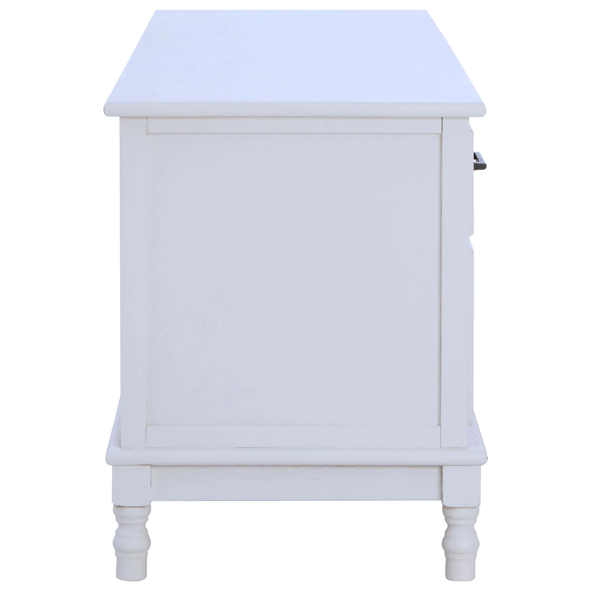 Heritage 3 Drawer White Wooden Sideboard - Bookcases & shelving, photo 8 of 8