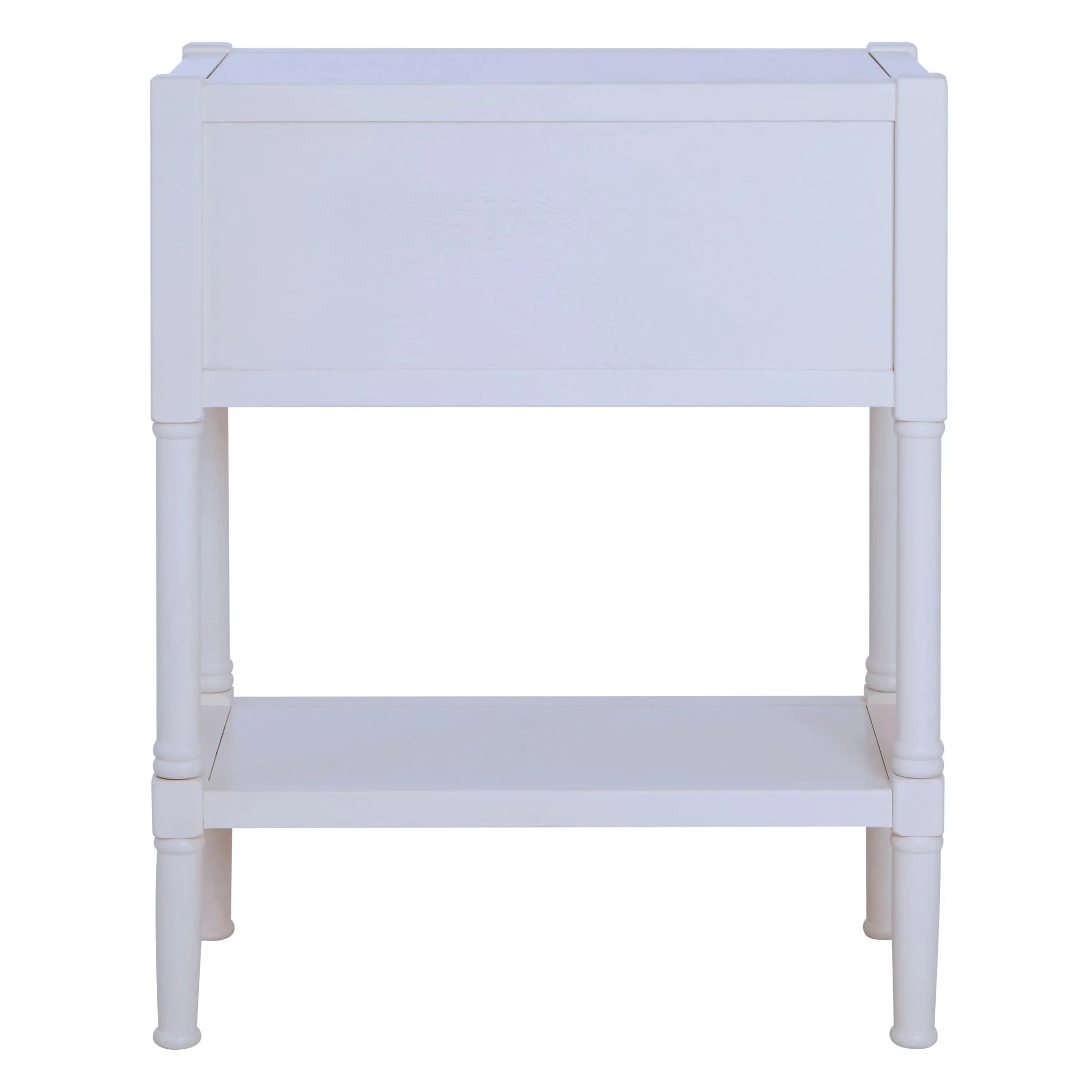 Heritage White Pearl Finish Wooden Console Table - Tables, photo 2 of 5