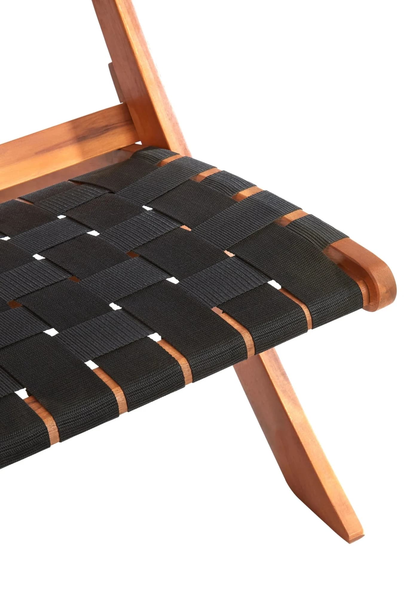 Emilio Black Woven Chair - Seating, photo 8 of 8