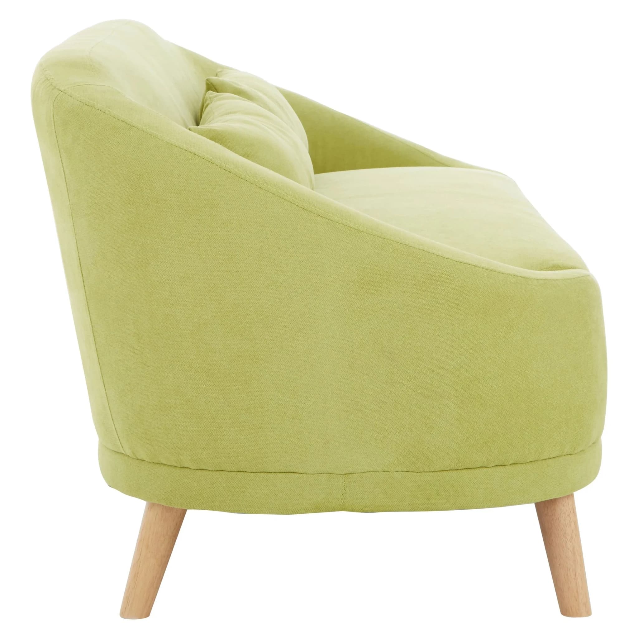 Holland Green Linen Two Seater Sofa - Seating, photo 4 of 7