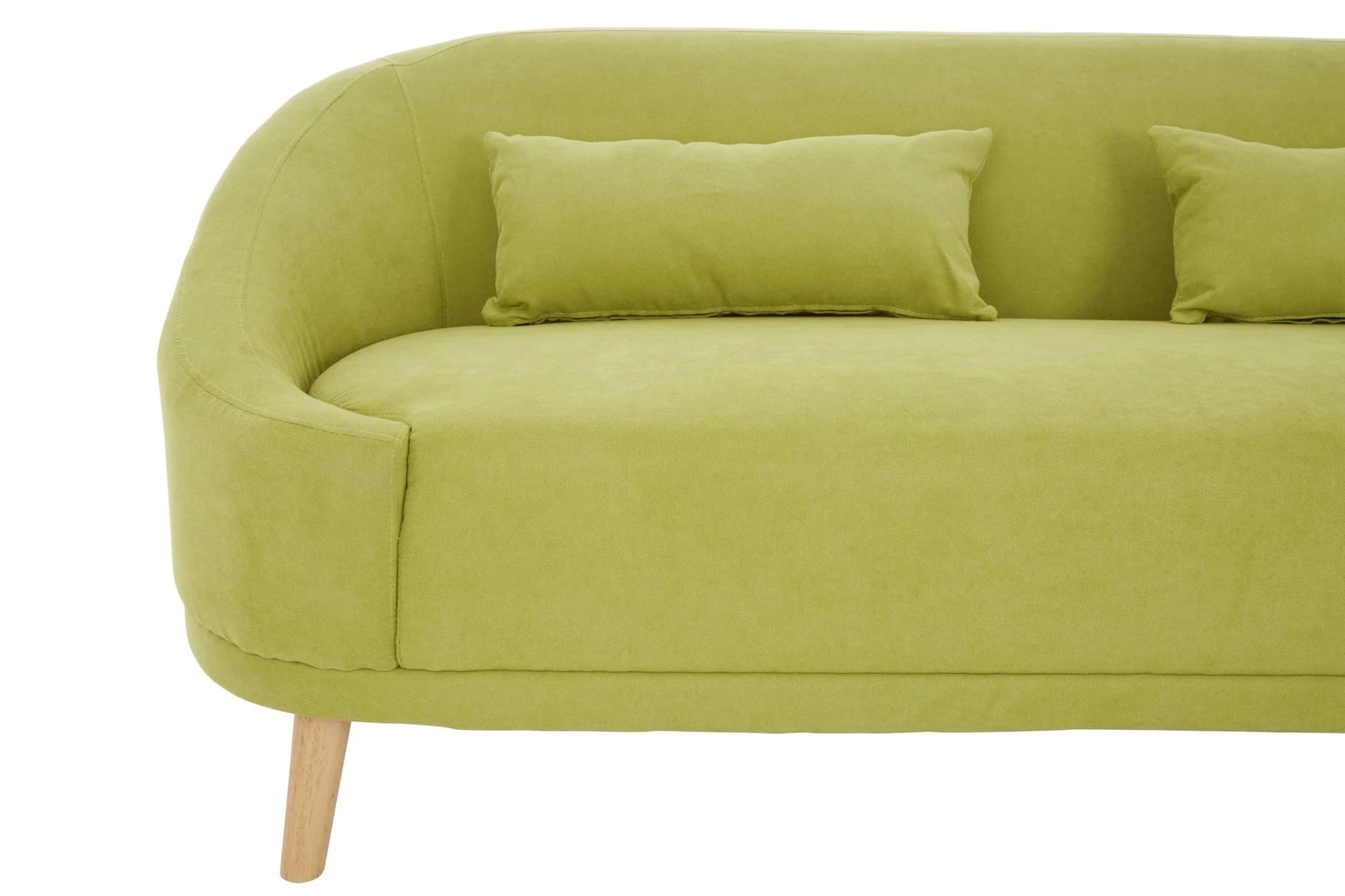 Holland Green Linen Two Seater Sofa - Seating, photo 7 of 7