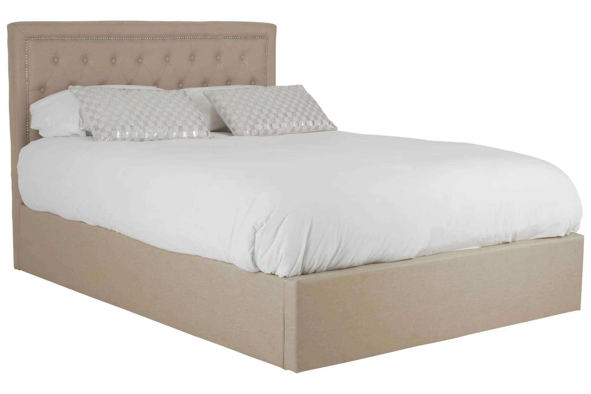 Hannah Beige Ottoman Double Bed - Furniture, photo 8 of 8