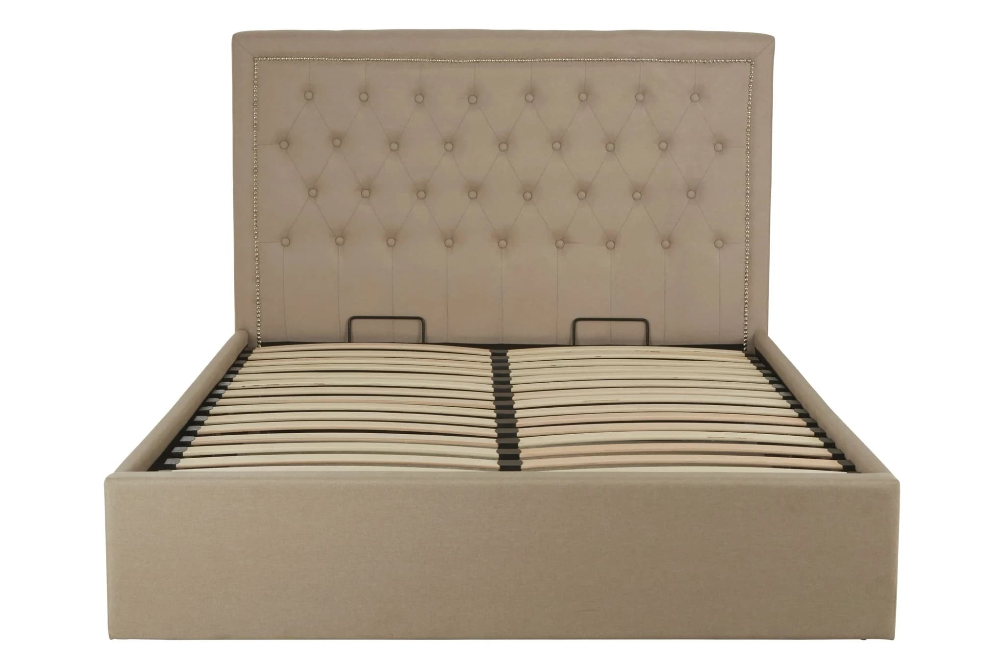 Hannah Beige Ottoman Double Bed - Furniture, photo 5 of 8