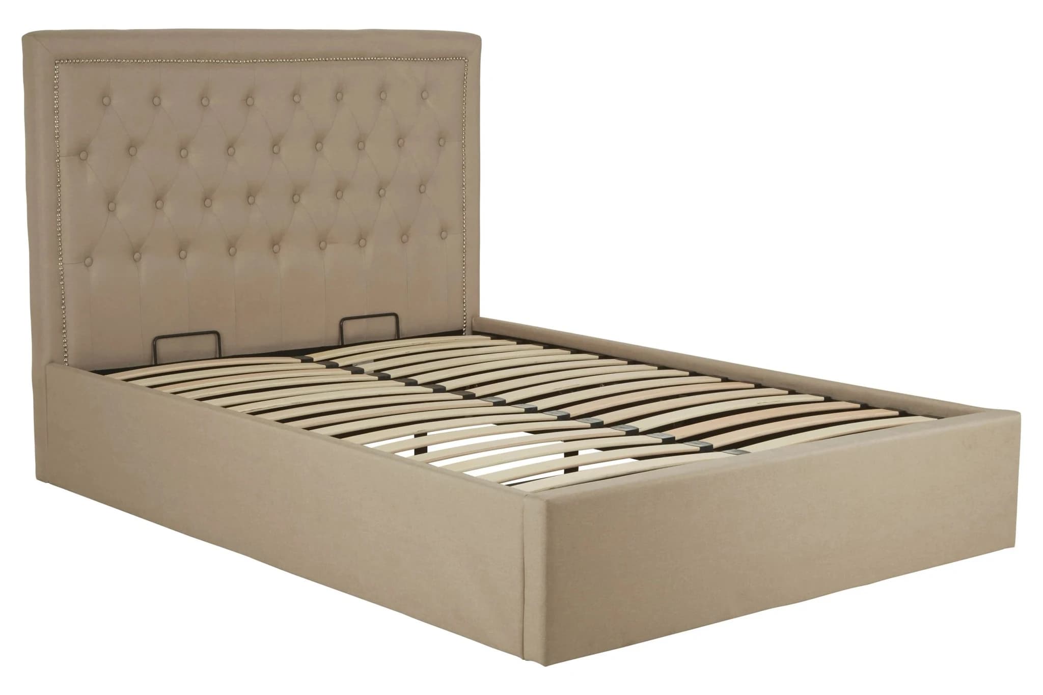 Hannah Beige Ottoman Double Bed - Furniture, photo 4 of 8