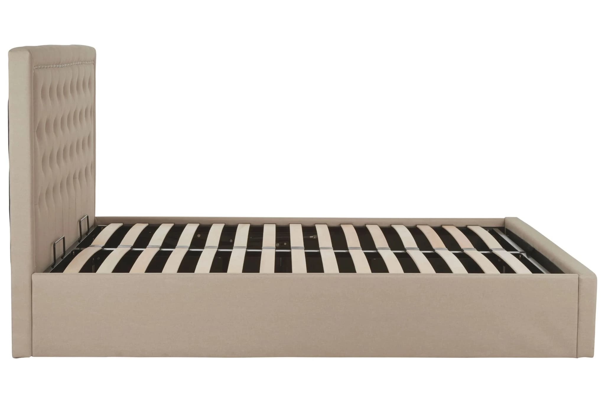 Hannah Beige Ottoman Double Bed - Furniture, photo 2 of 8