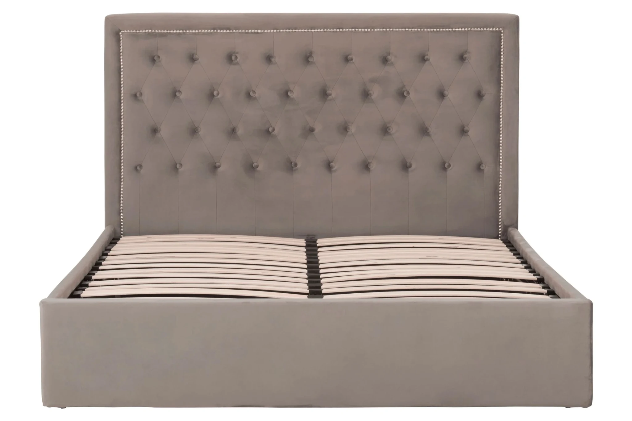 Hannah Grey Ottoman King Bed - Furniture, photo 6 of 8