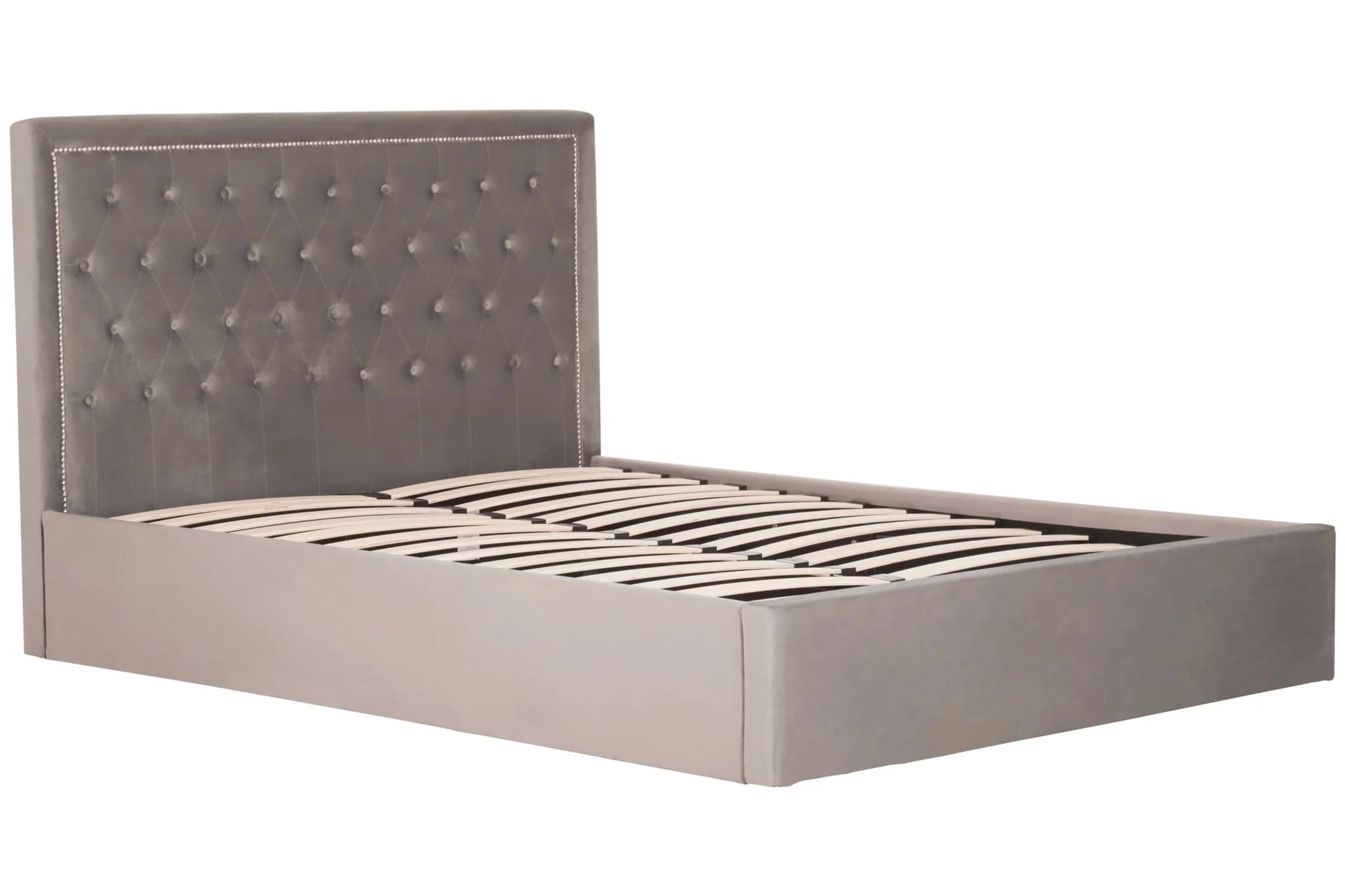 Hannah Grey Ottoman King Bed - Furniture, photo 5 of 8