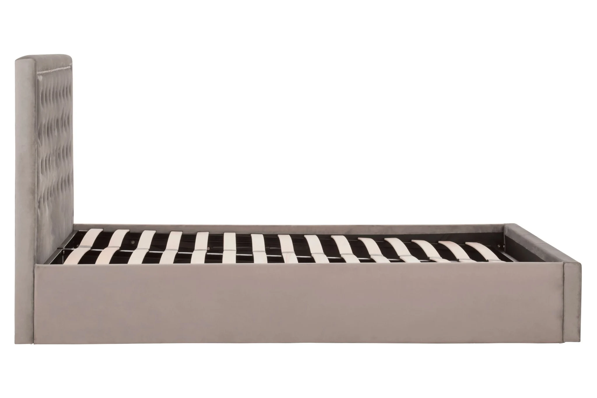 Hannah Grey Ottoman King Bed - Furniture, photo 3 of 8