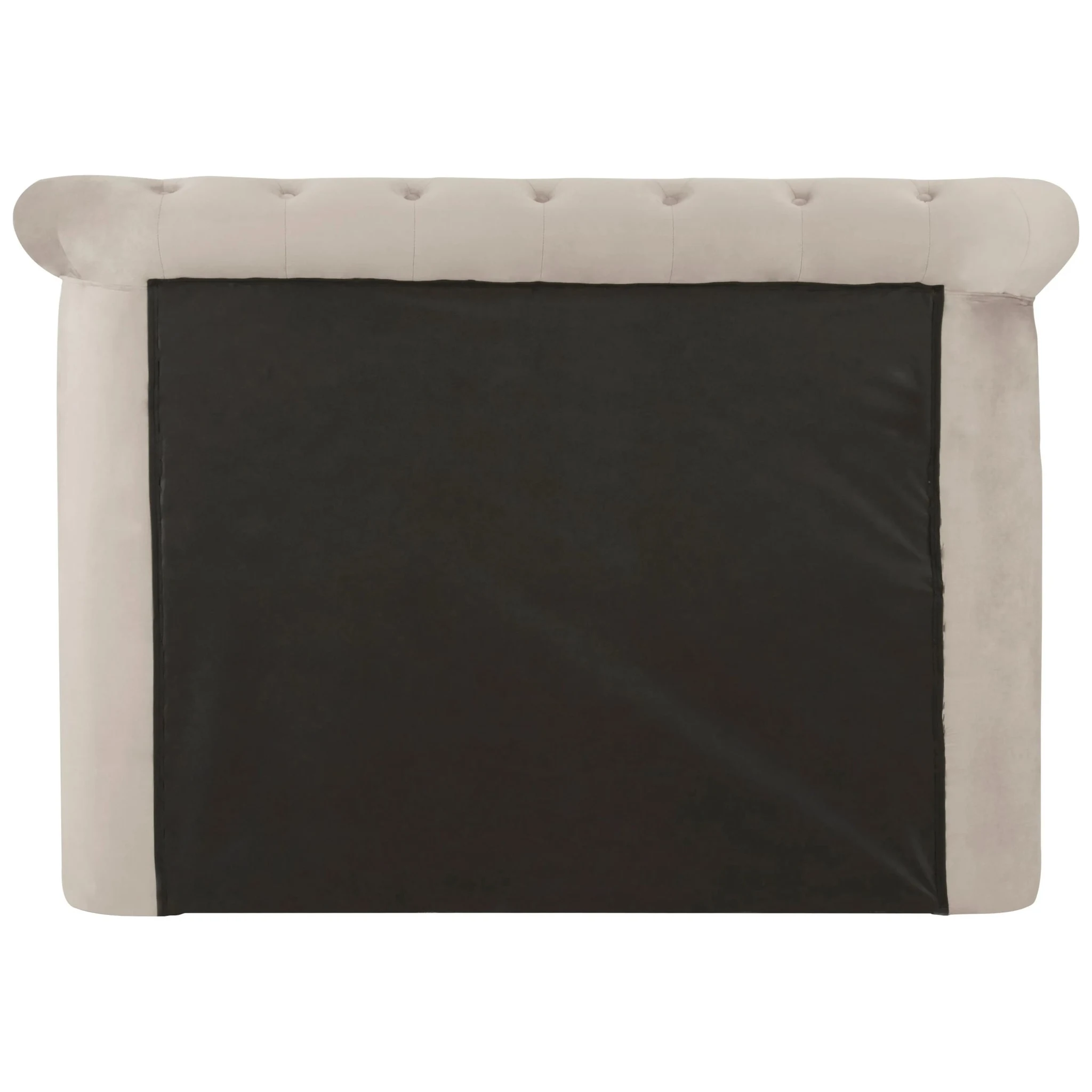 Edison Mink Velvet Ottoman Double Bed - Furniture, photo 2 of 8