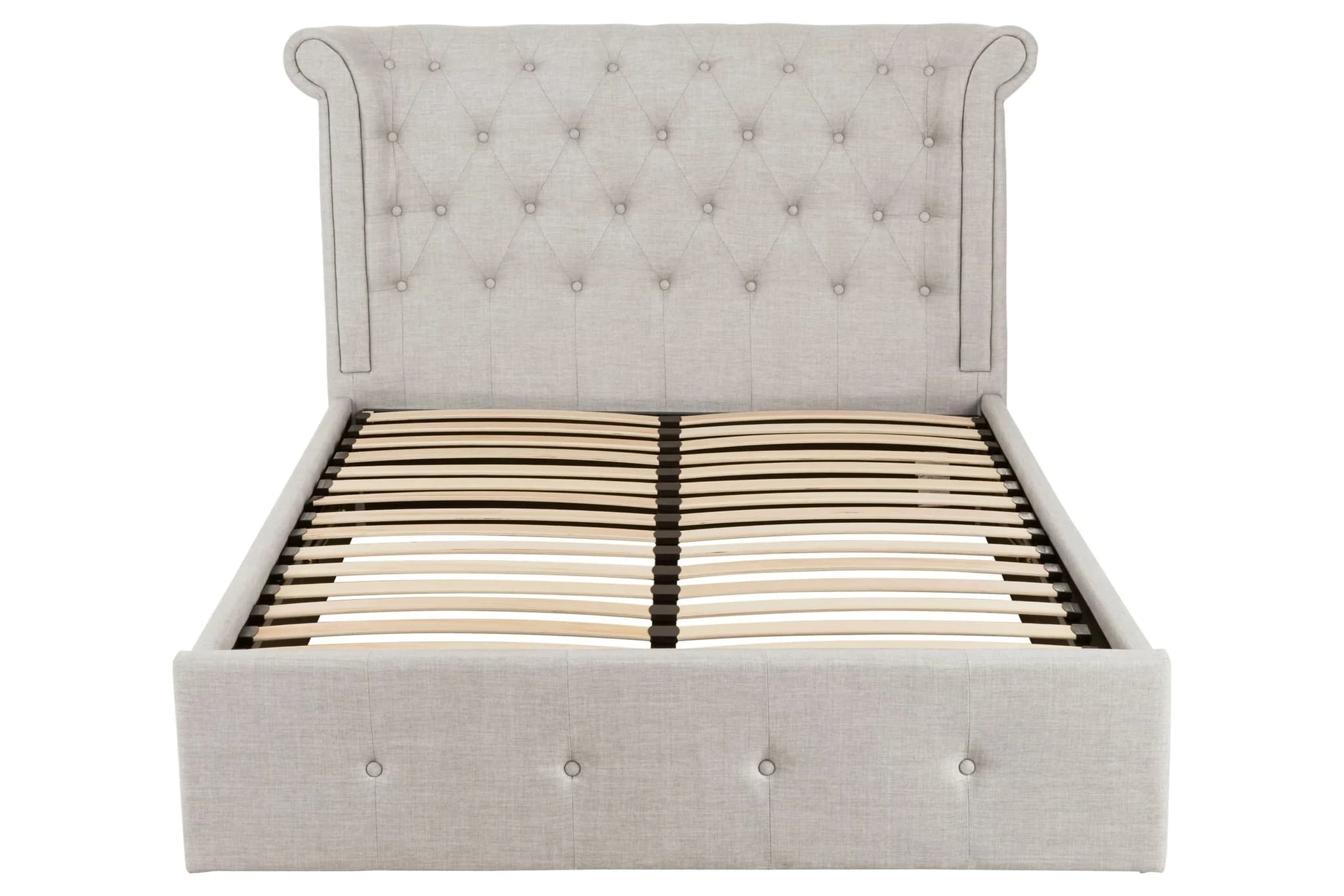 Edison Light Grey Ottoman Double Bed - Furniture, photo 6 of 8