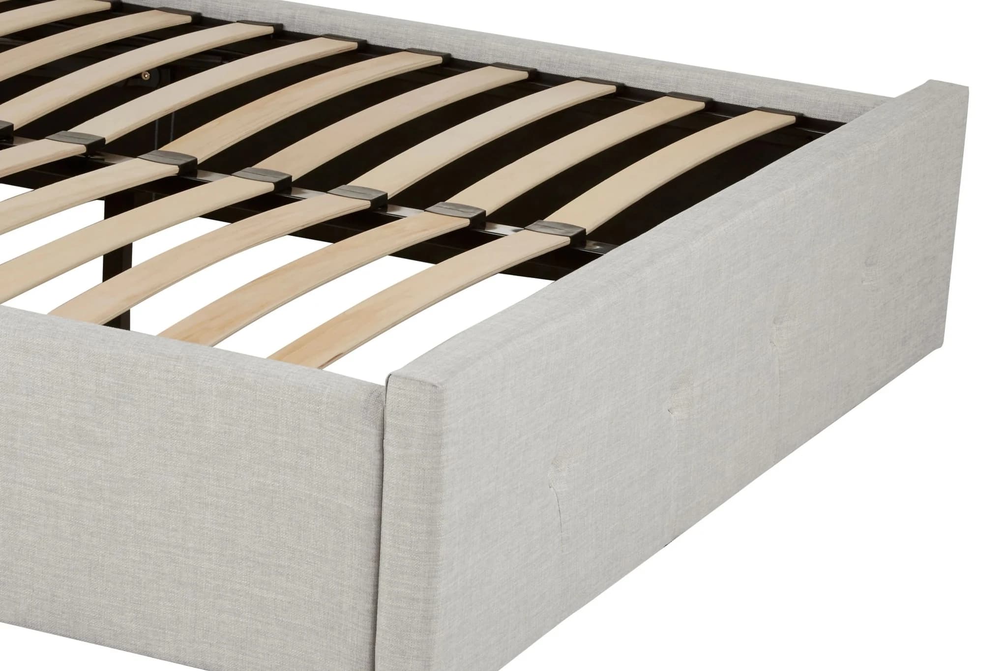 Edison Light Grey Ottoman Double Bed - Furniture, photo 8 of 8