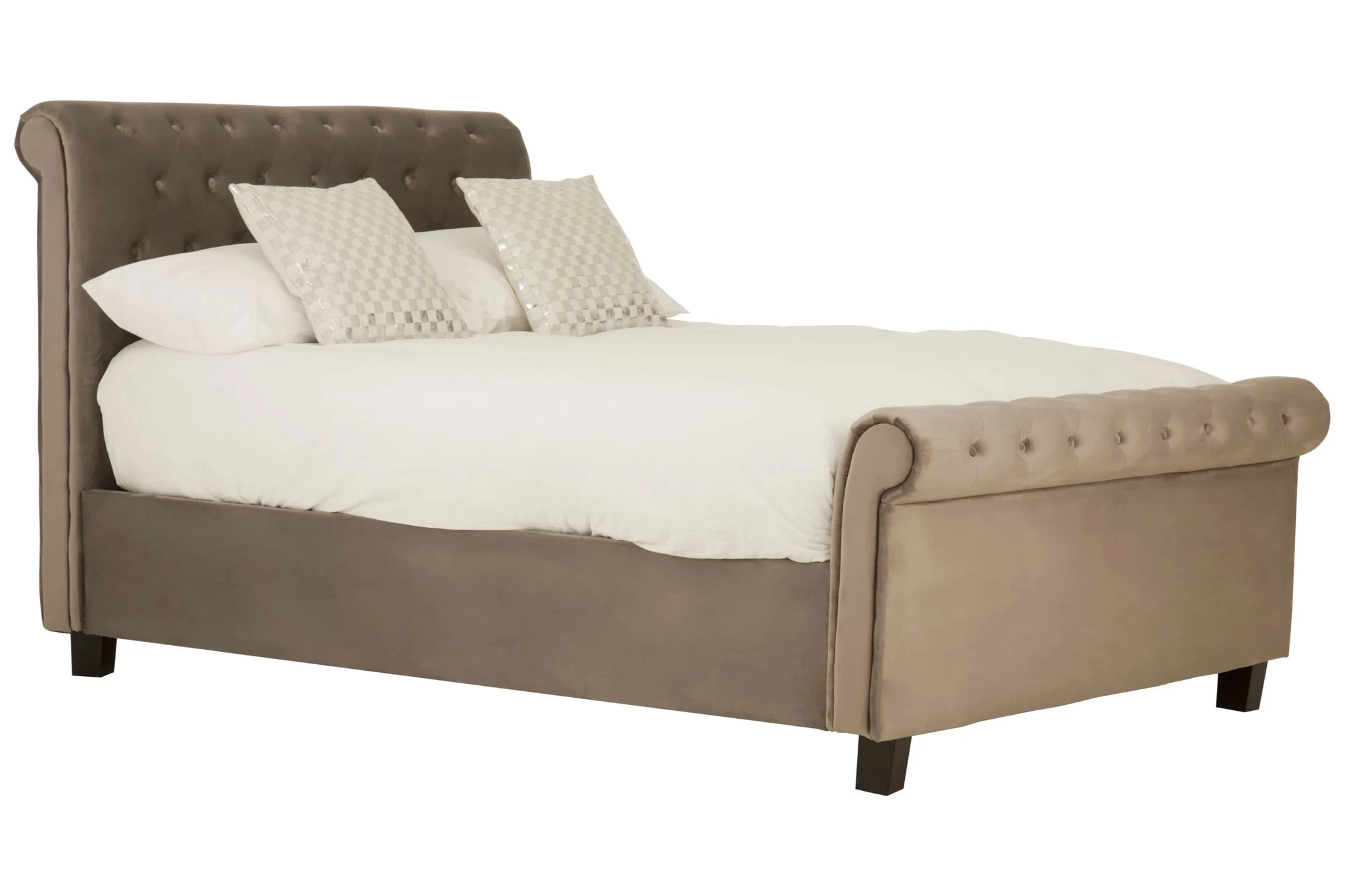 Orlando Grey Ottoman Double Bed - Furniture, photo 7 of 8