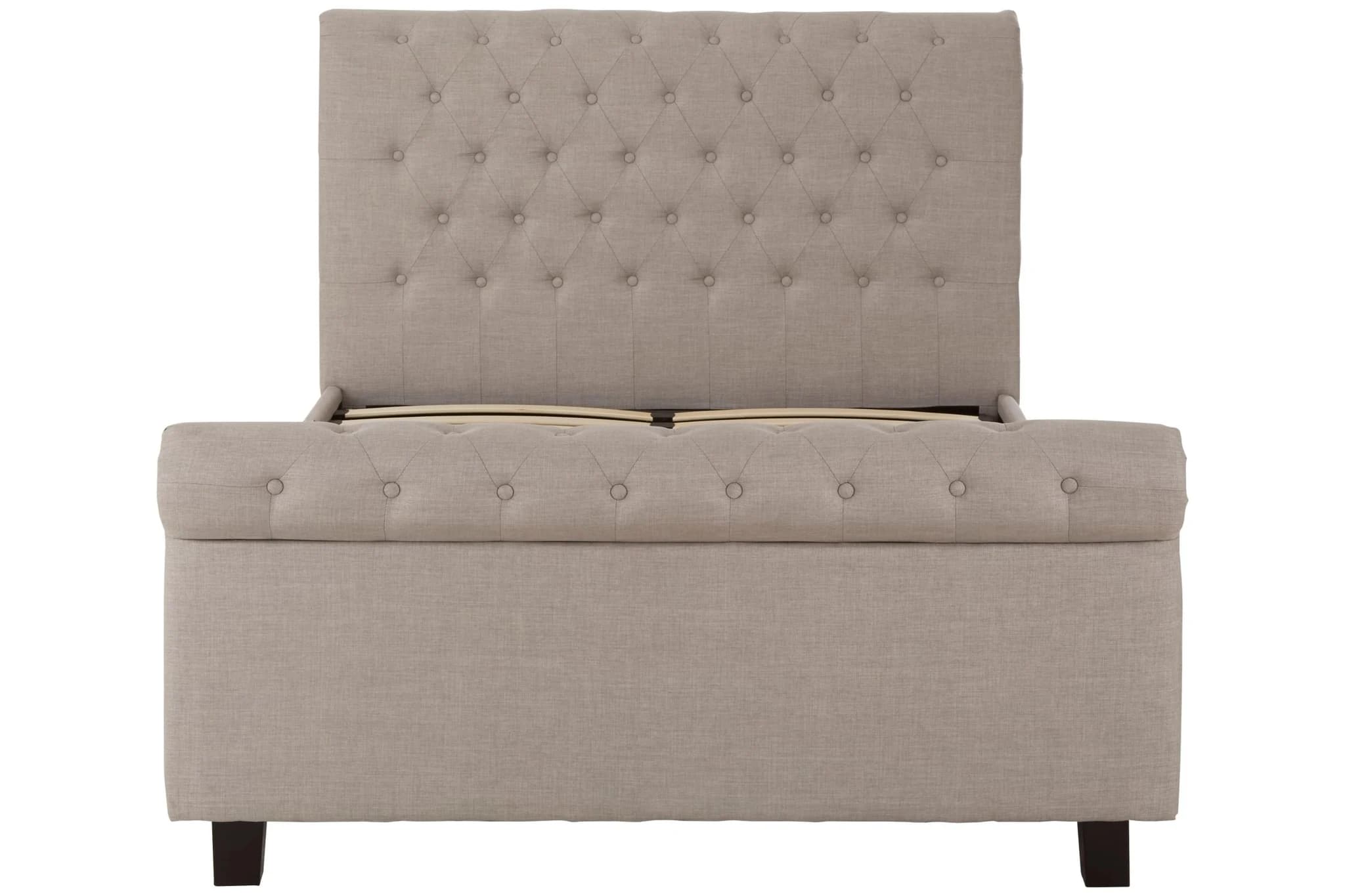 Orlando Light Grey Ottoman Double Bed - Furniture, photo 4 of 4