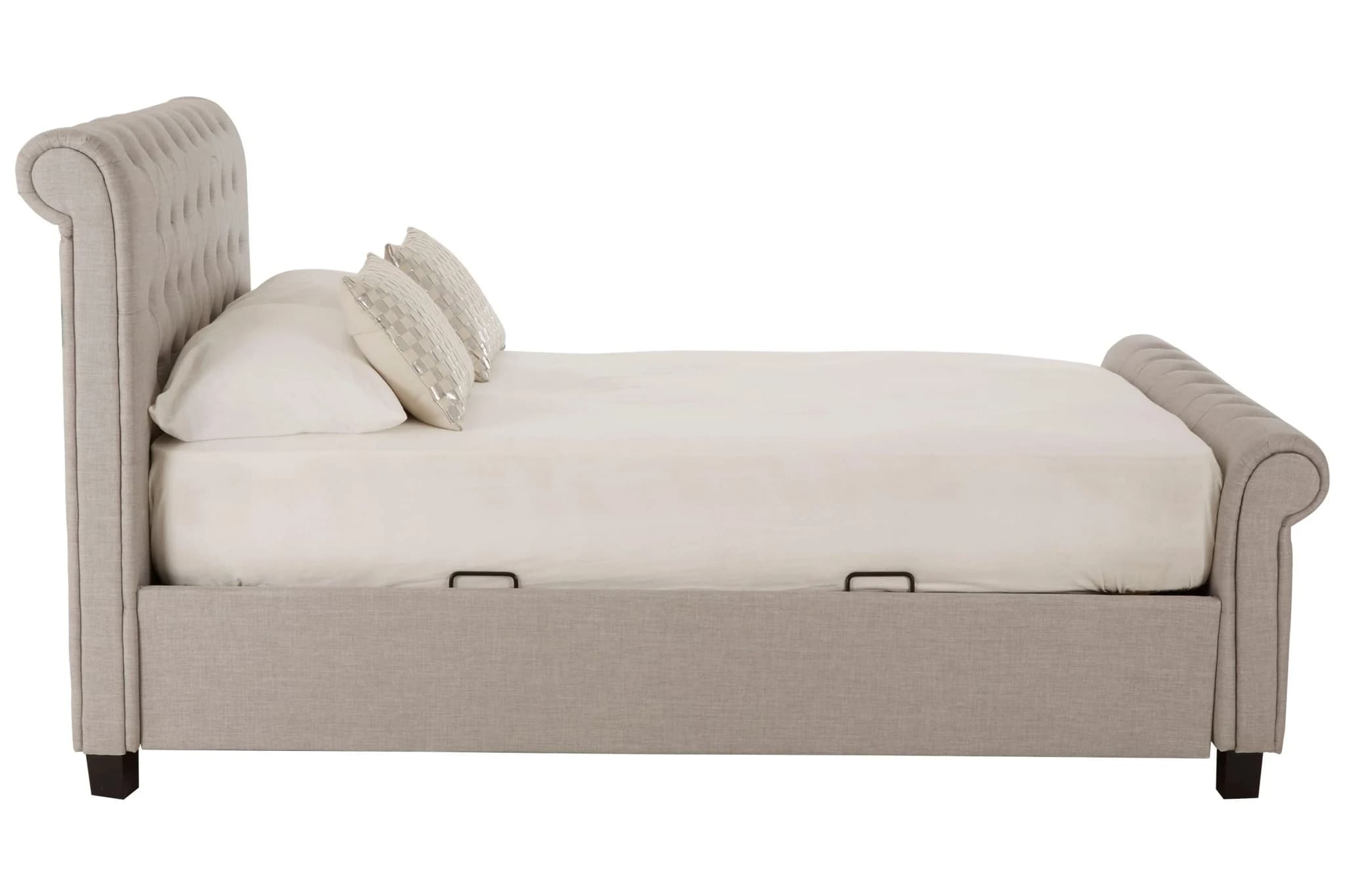 Orlando Light Grey Ottoman Double Bed - Furniture, photo 2 of 4