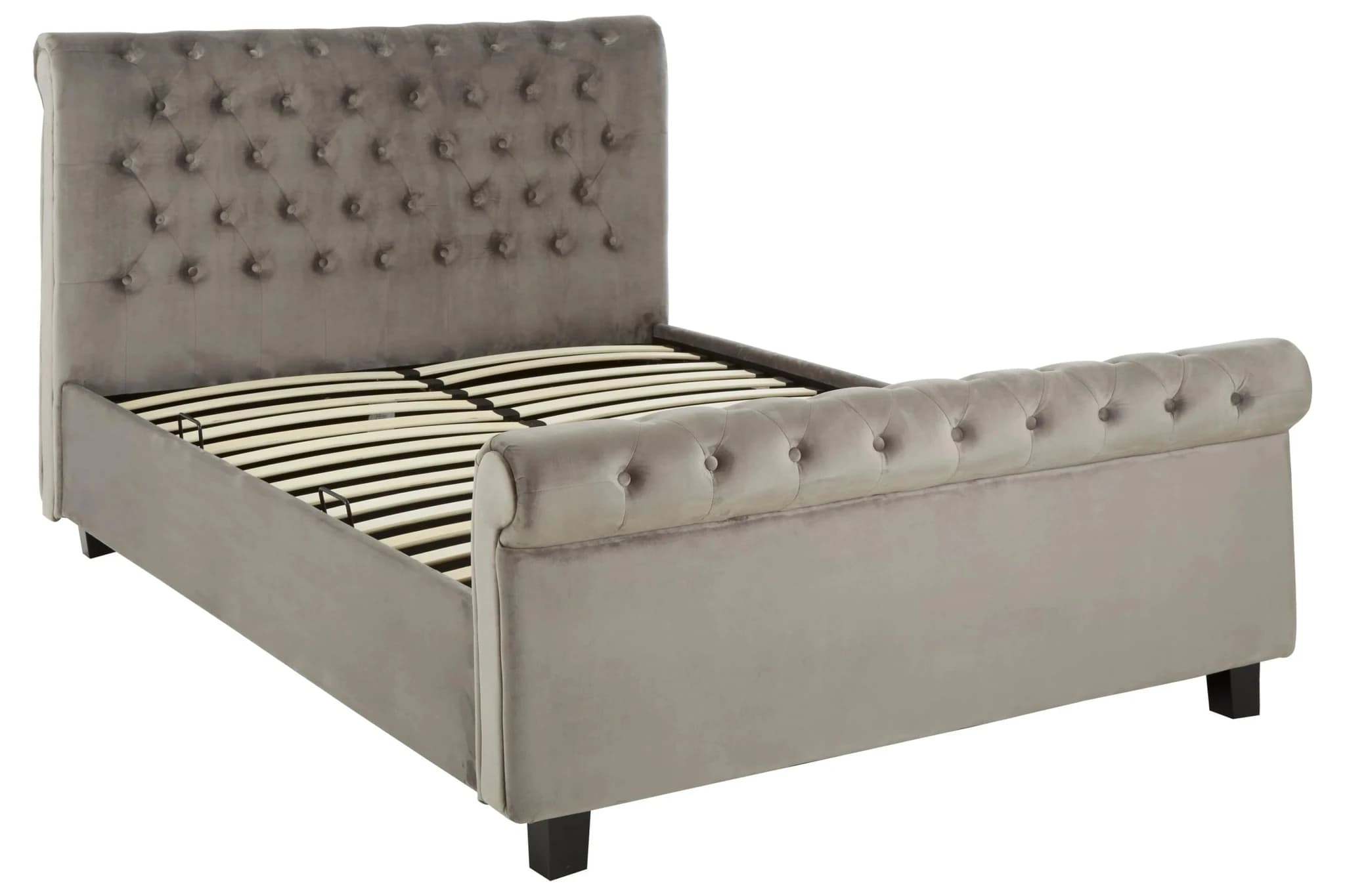 Orlando Grey Ottoman King Bed - Furniture, photo 5 of 8