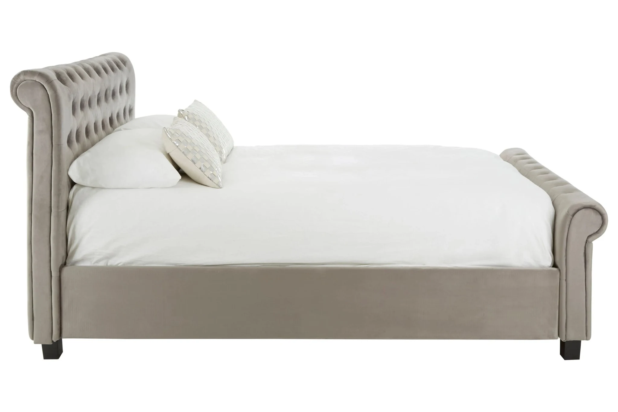 Orlando Grey Ottoman King Bed - Furniture, photo 2 of 8