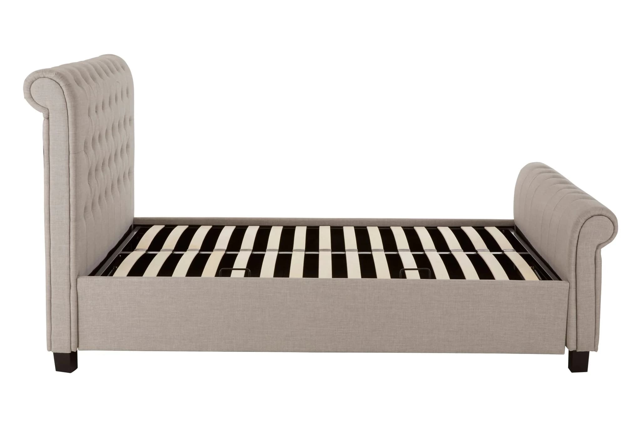 Orlando Light Grey Ottoman King Bed - Furniture, photo 2 of 5