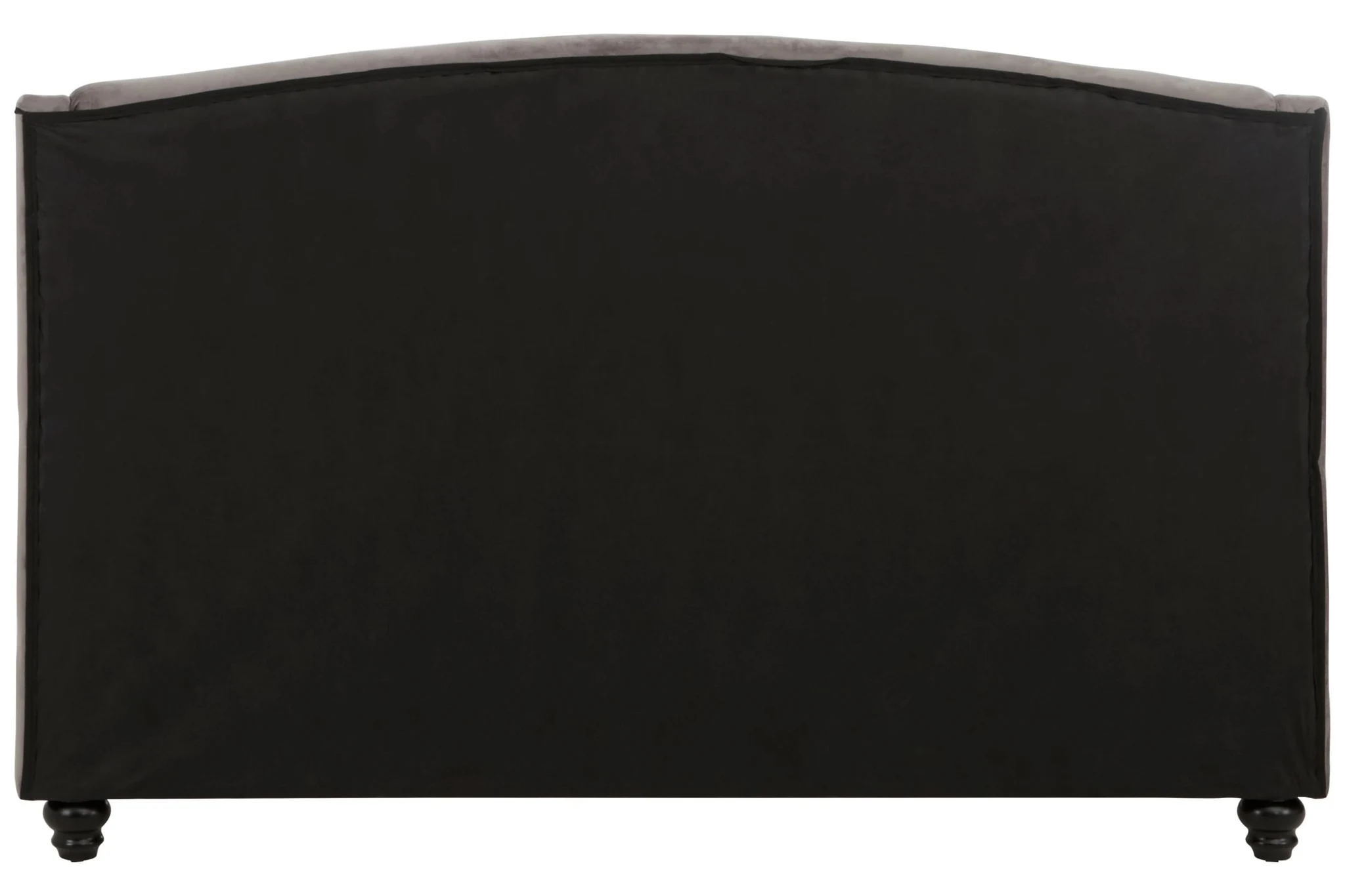 Josephine Grey Velvet King Bed - Furniture, photo 2 of 8